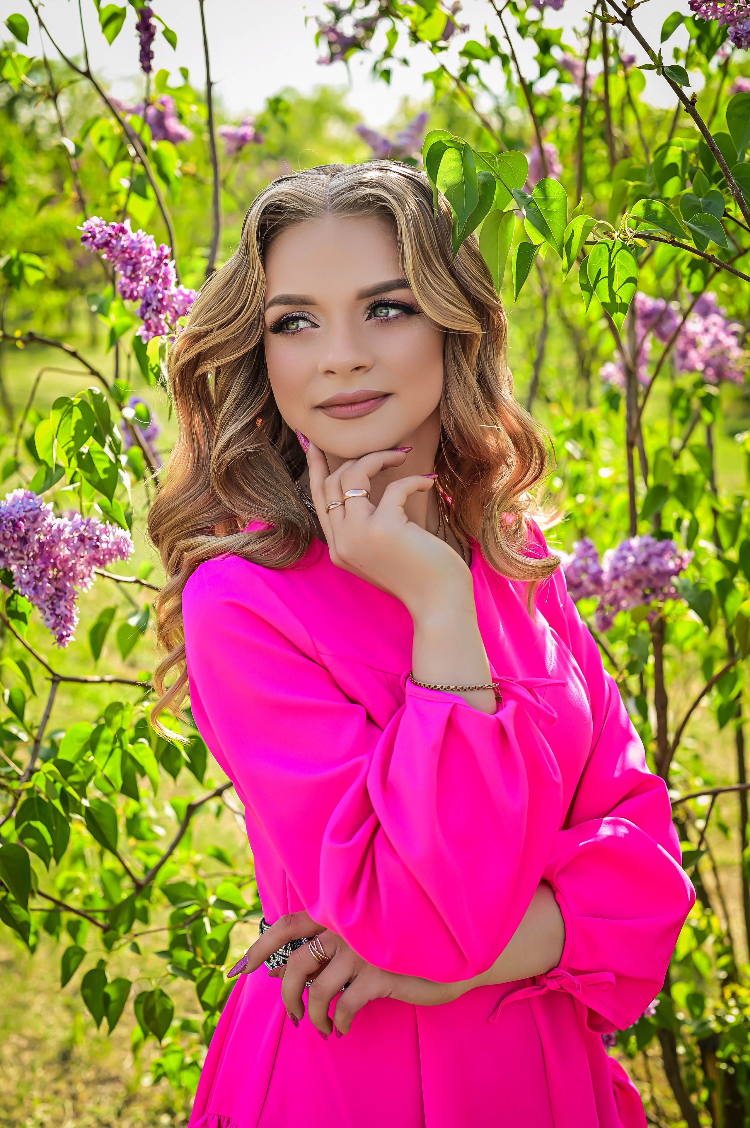 Весна. Съемка в цветении. Семейный и свадебный фотограф в Донецке Донская Анастасия