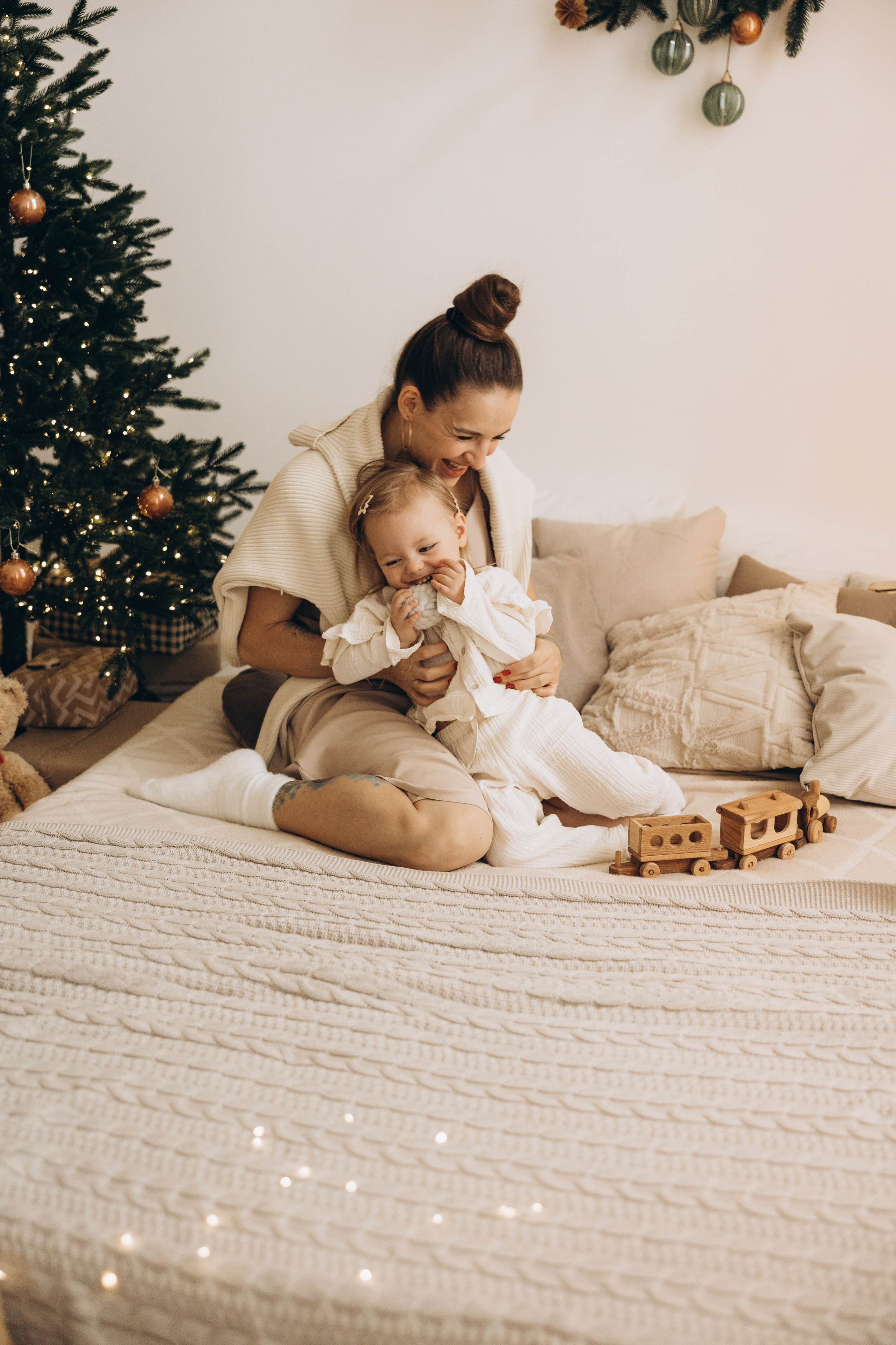 Ольга и Мирослава НГ. Семейный фотограф в Москве Виктория Ястребинская