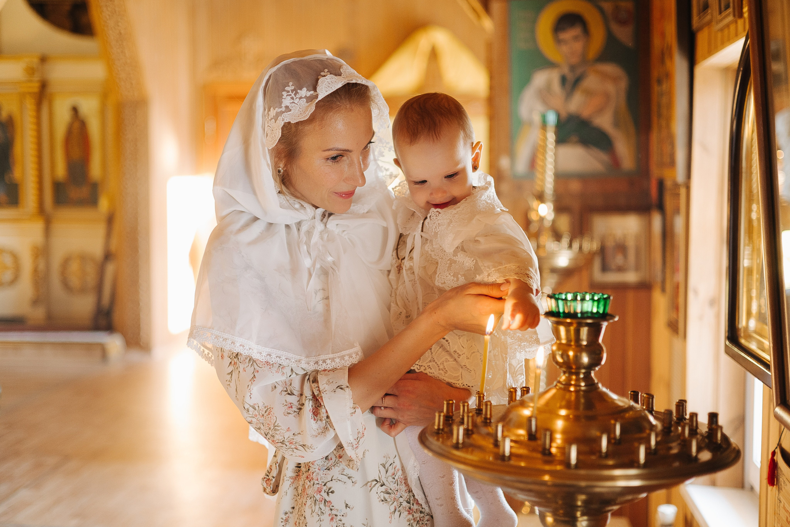 Крещение. Фотограф в Красноярске Надежда Воскресенская