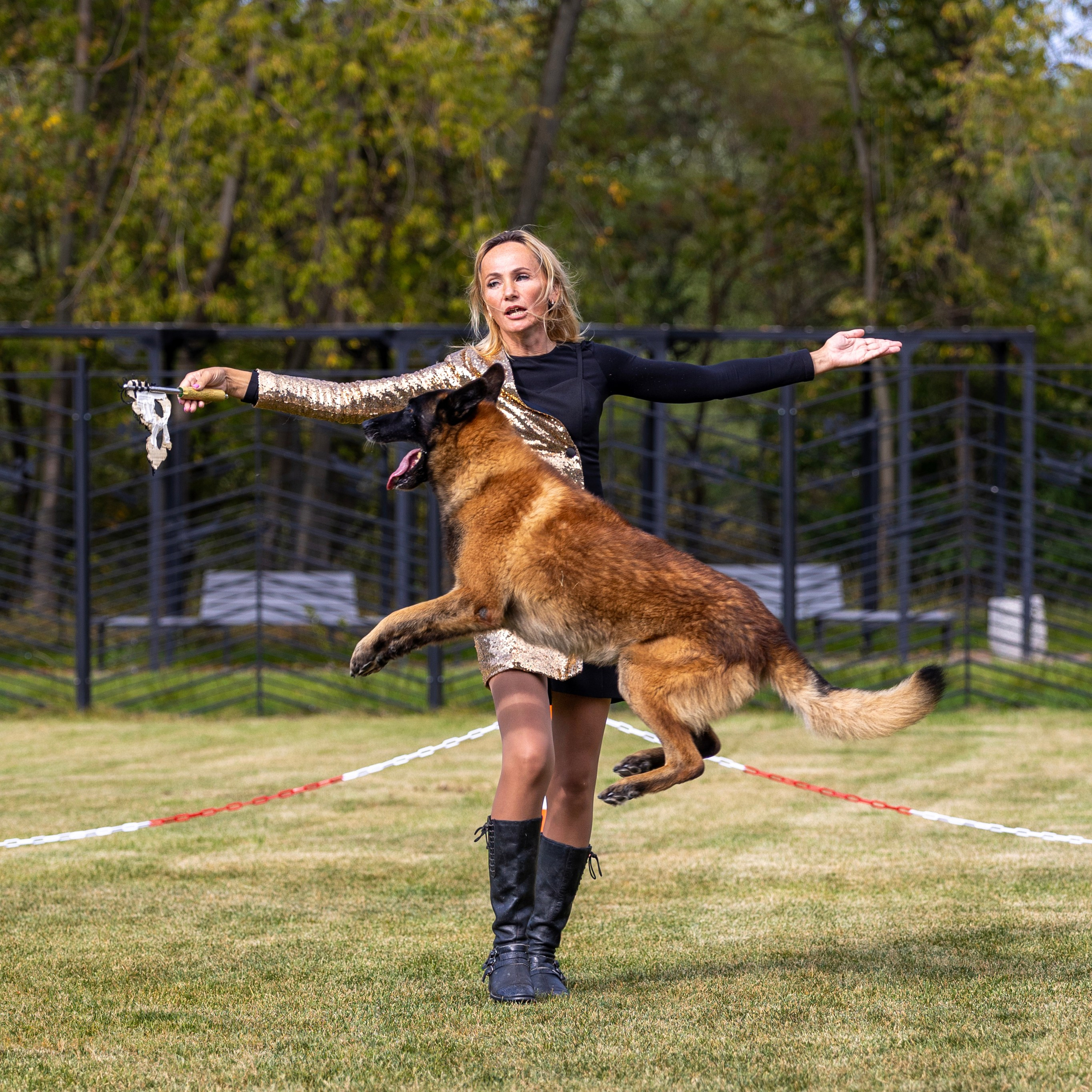 Съемка мероприятия: конкурс по танцам с собаками. Фотография. Юрий Савин