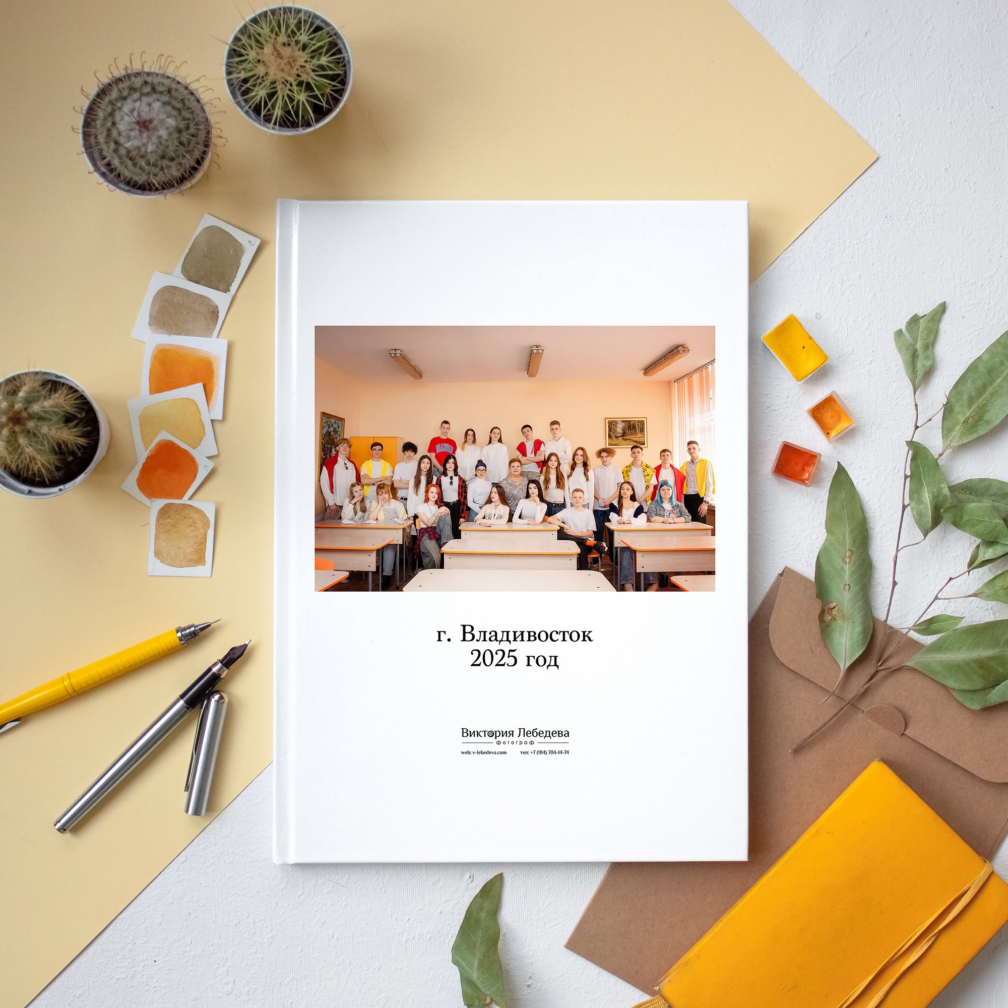 Дизайн альбомов Школа. Детский и Школьный фотограф во Владивостоке. Выпускные альбомы