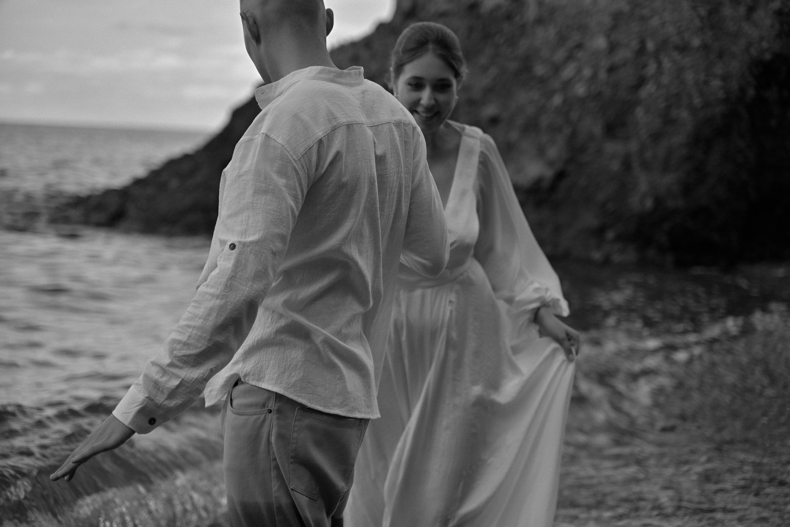 Марк Татьяна Рассвет Яшмовый пляж. Свадебный фотограф Анна Хочева