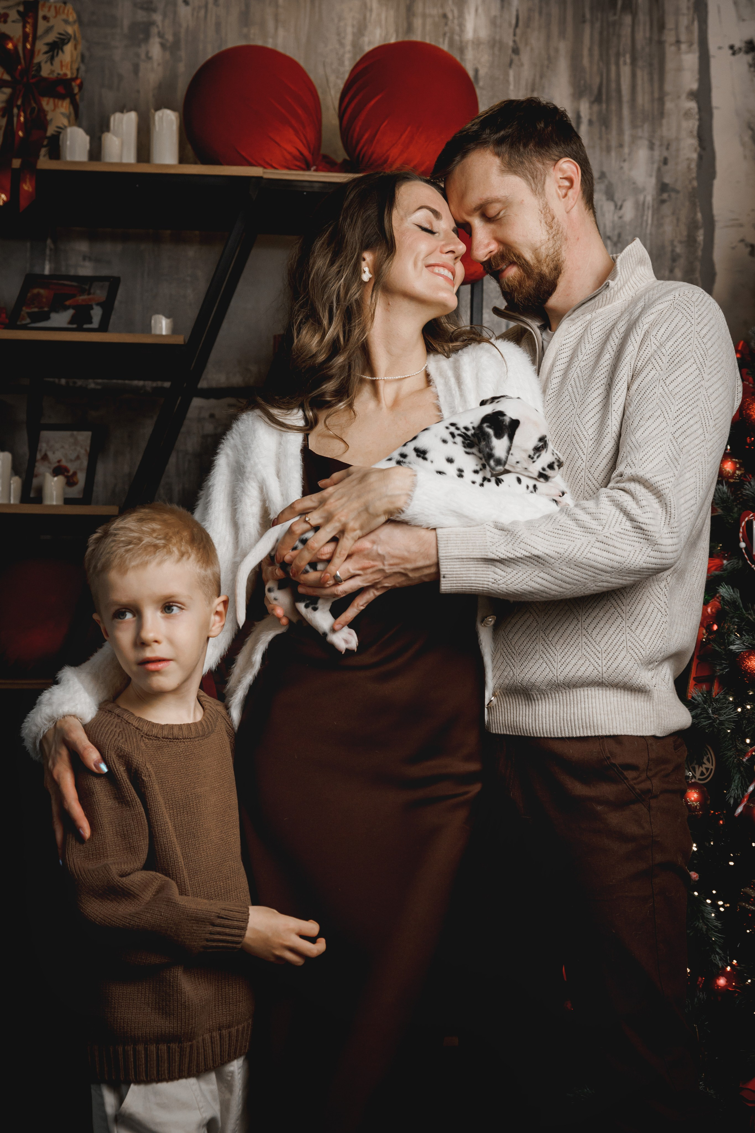 Новогодняя фотосессия с венками. Портретный фотограф Панферова Регина г. Санкт-Петербург, г. Казань