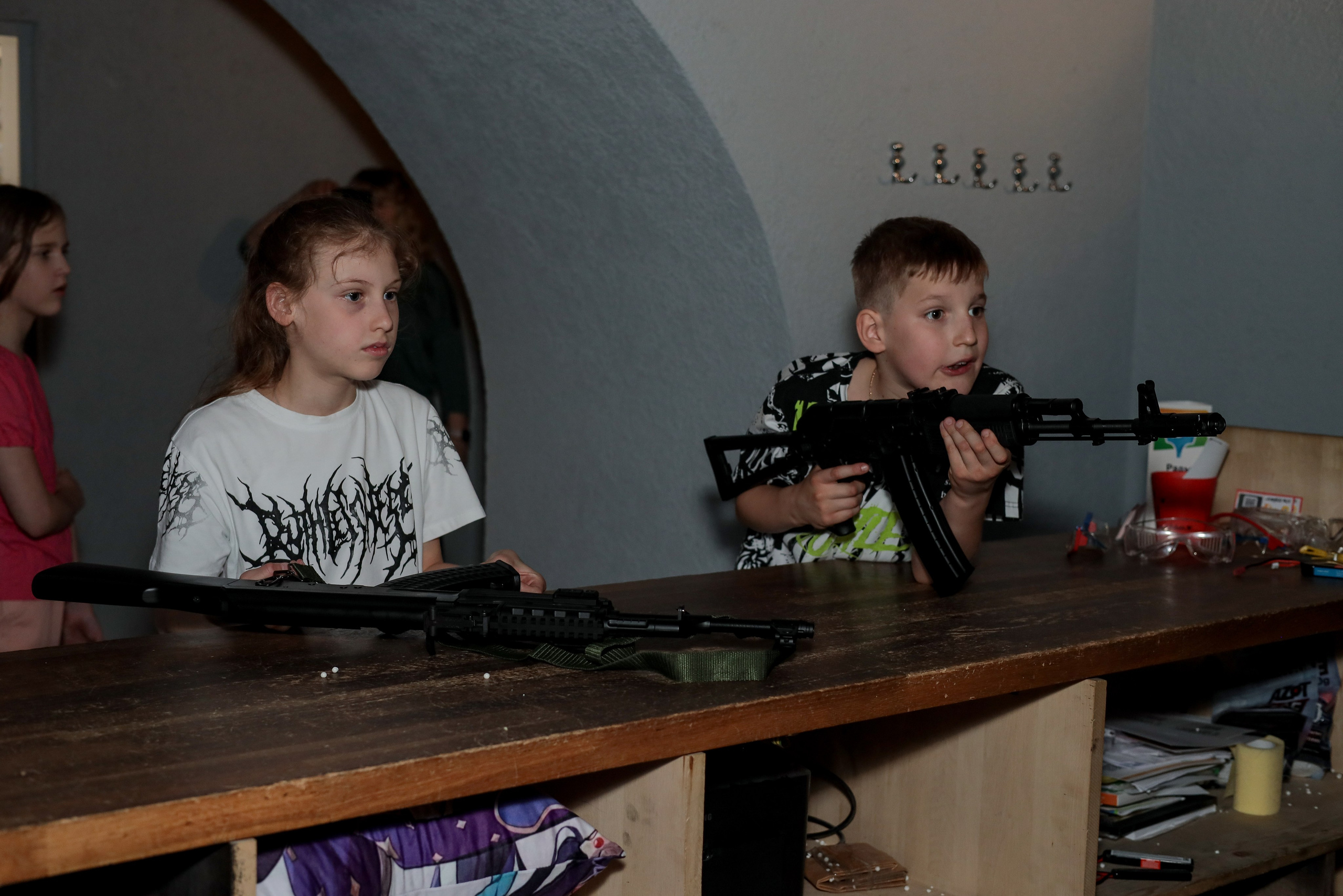 День рождение в стрелковом клубе. Фотограф Надршина Лилия