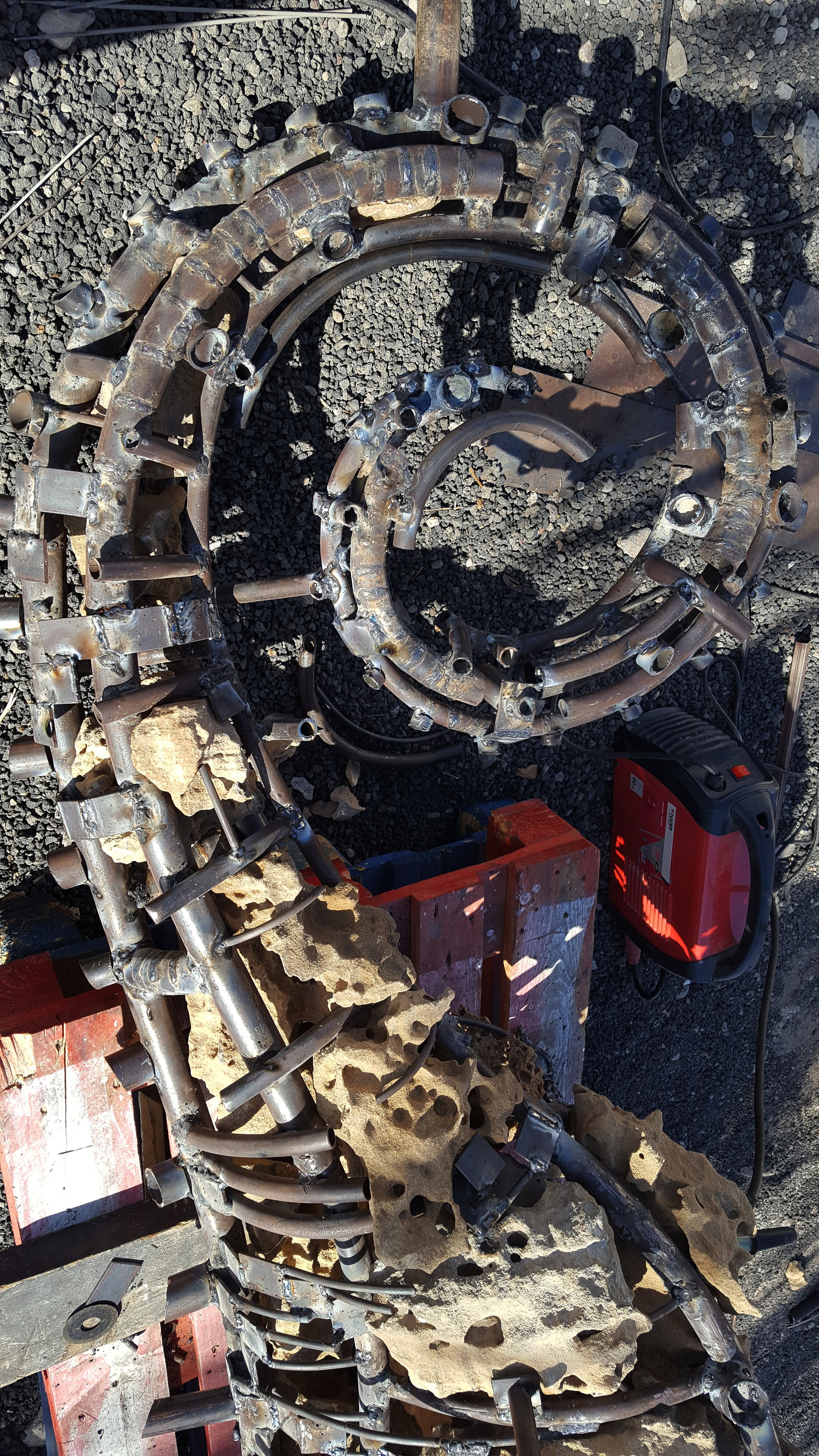 Морской конёк/Испания/Канарские о-ва/ Фуэртевентура/2017. Художник — скульптор Антонина Фатхуллина