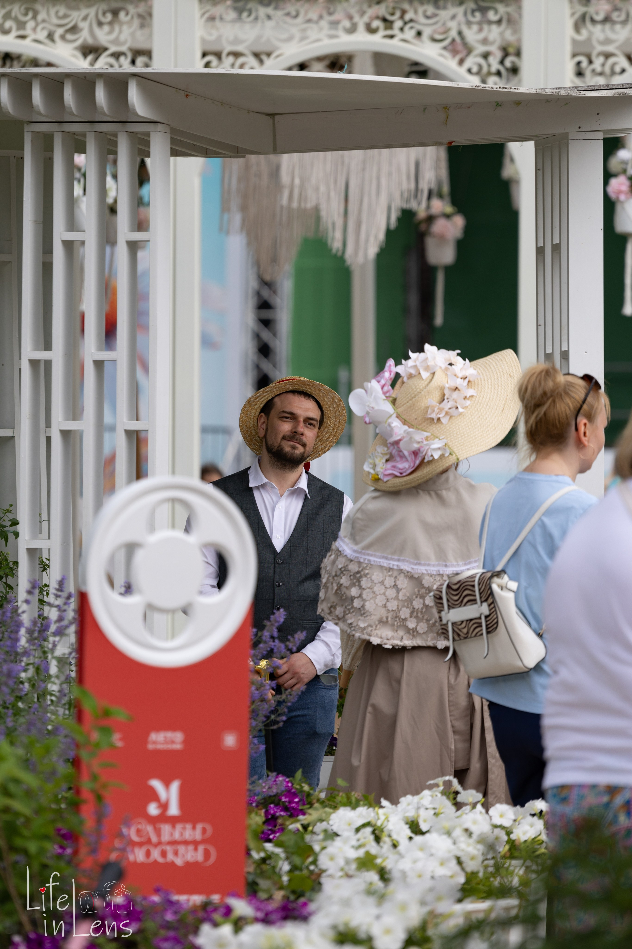Парк Кузьминки. Фотограф, получающий удовольствие от своей работы