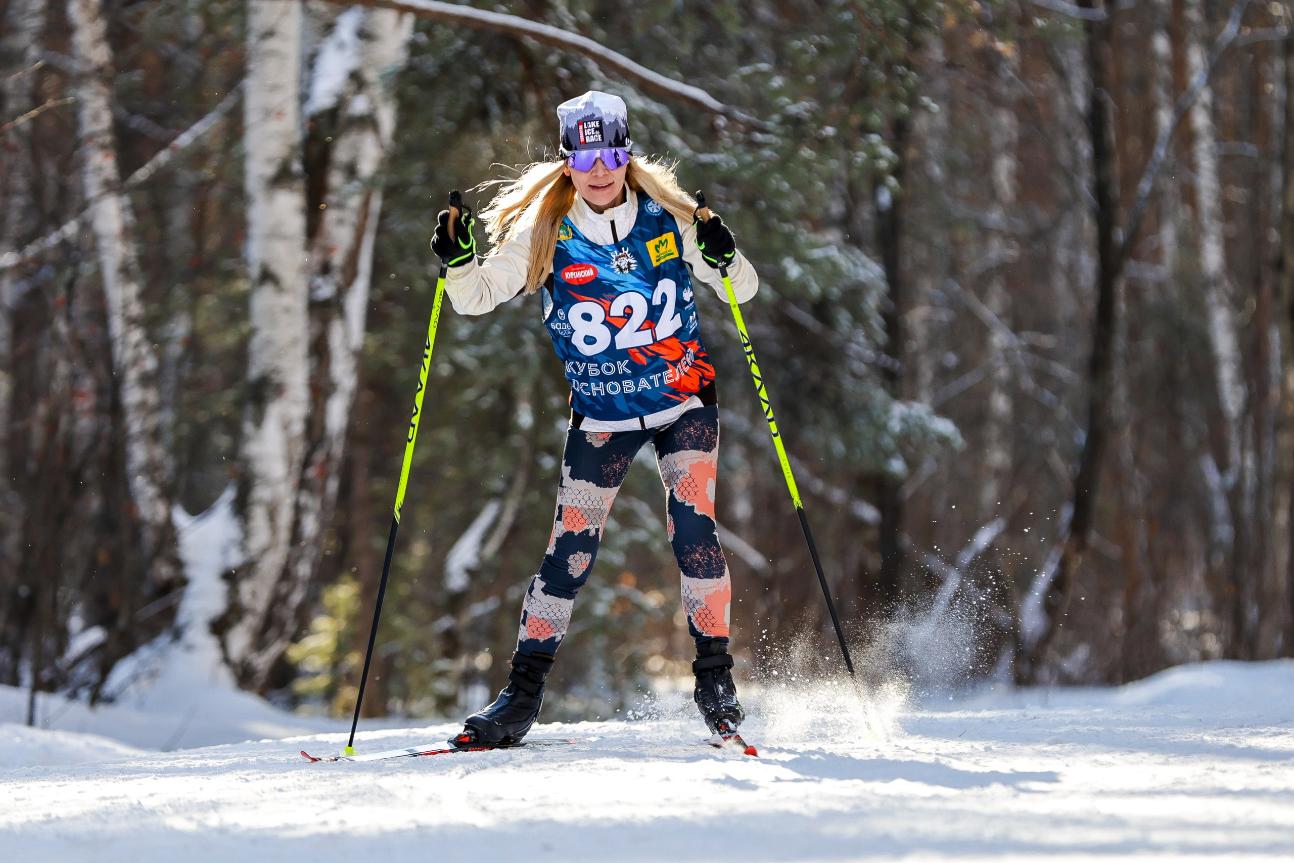 Лыжные гонки. Спортивный и репортажный фотограф в Екатеринбурге Пустовая Аделя