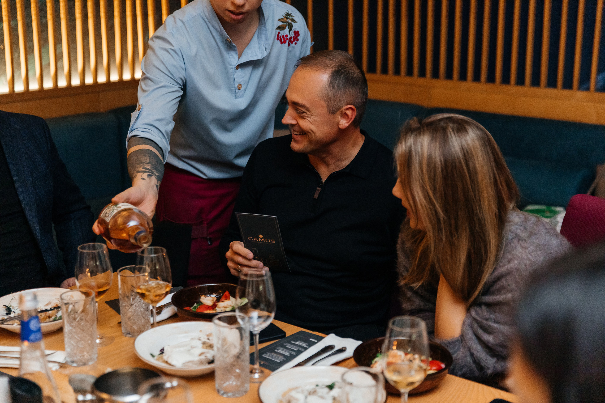 Ужин коньячного дома CAMUS. Душевный фотограф Ваших самых ярких событий Марина Погребняк