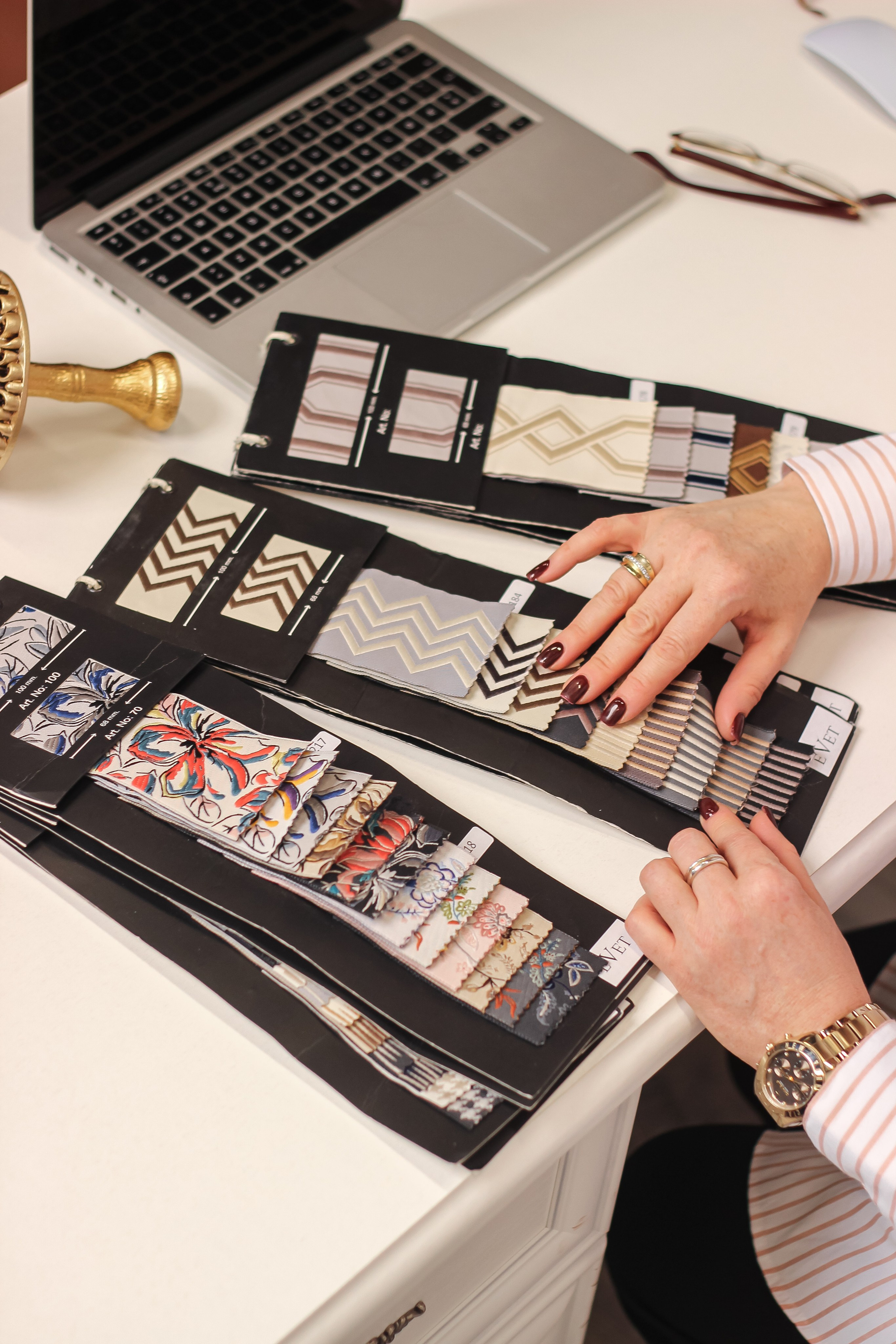 Деловая съемка для дизайнеров штор. Главная