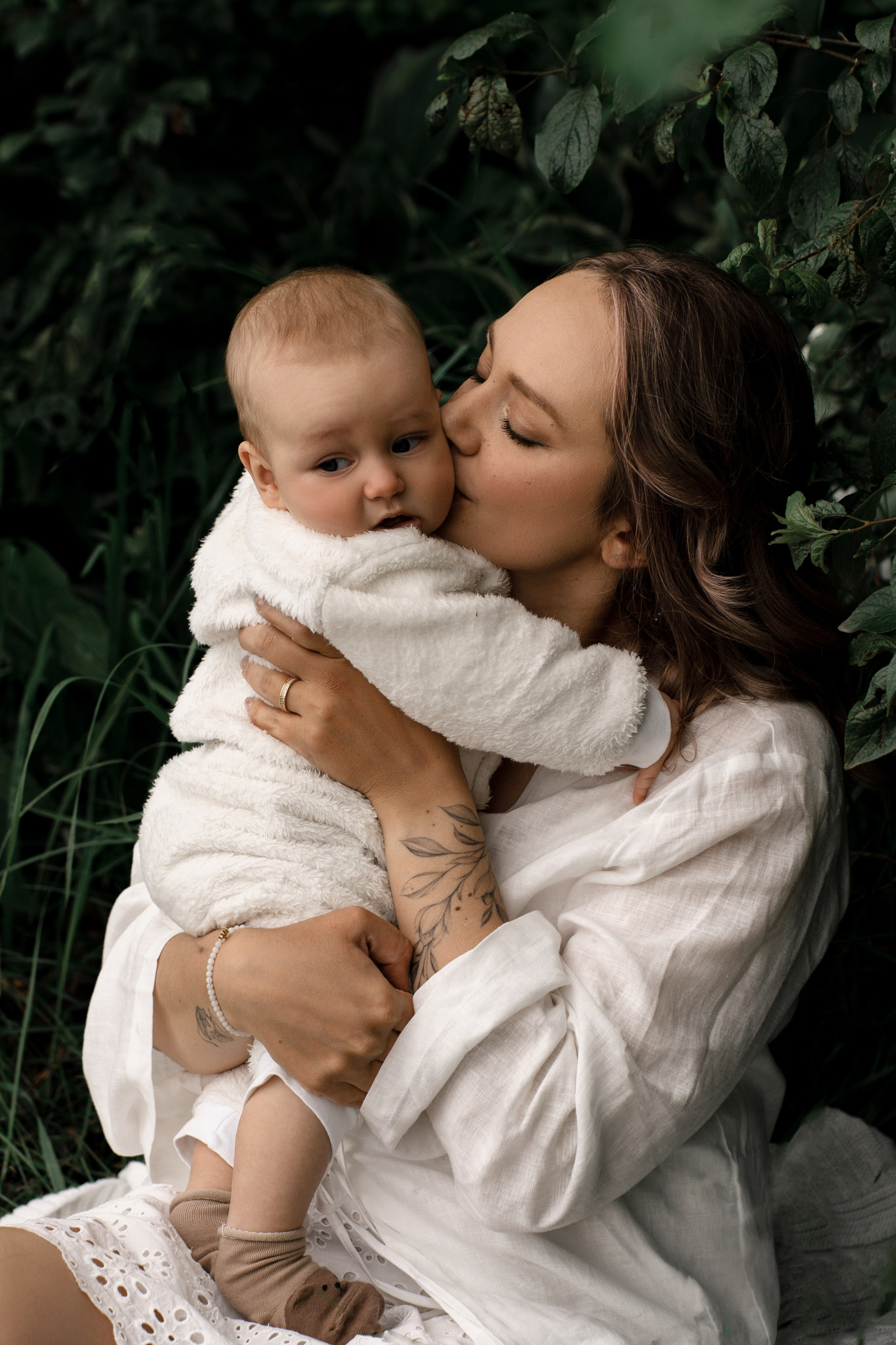 Первые полгодика рядом с мамой. Ваш семейный фотограф в Минске — Вика Трегубова