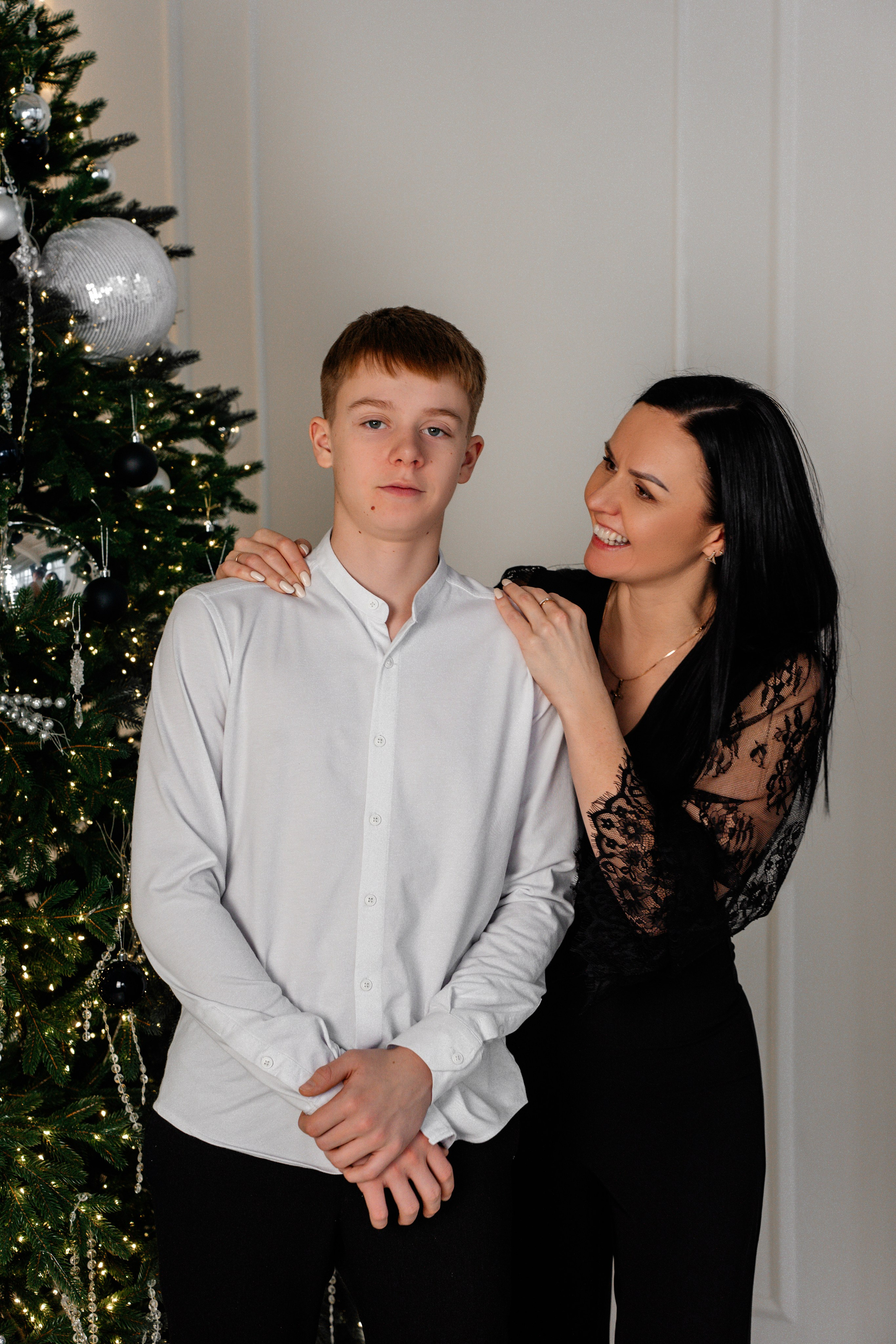 Новогодняя семейная история. Ваш семейный фотограф в Минске — Вика Трегубова