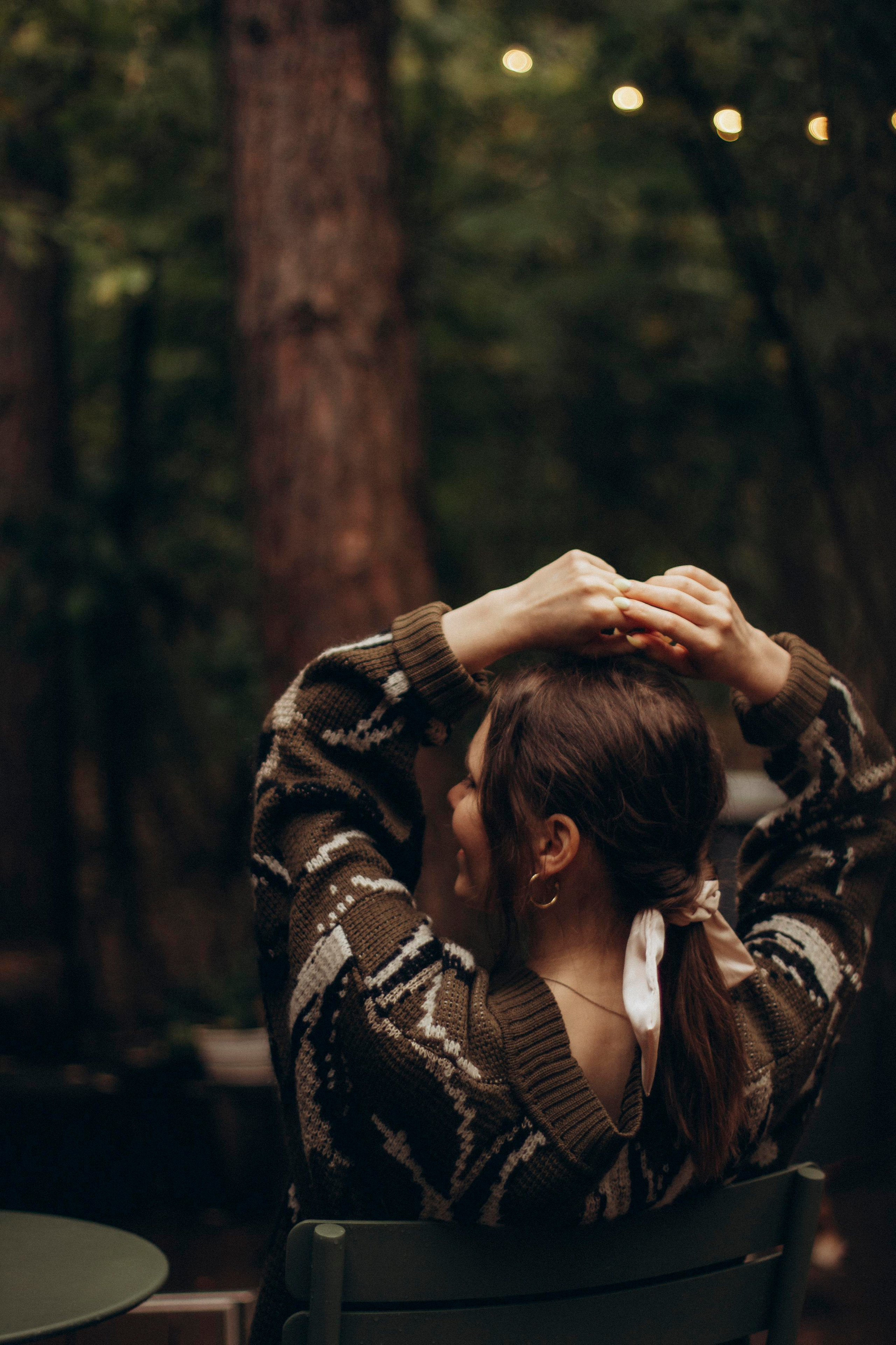 Настя в лесной чайной. Ваш фотограф АНАстасия Земскова