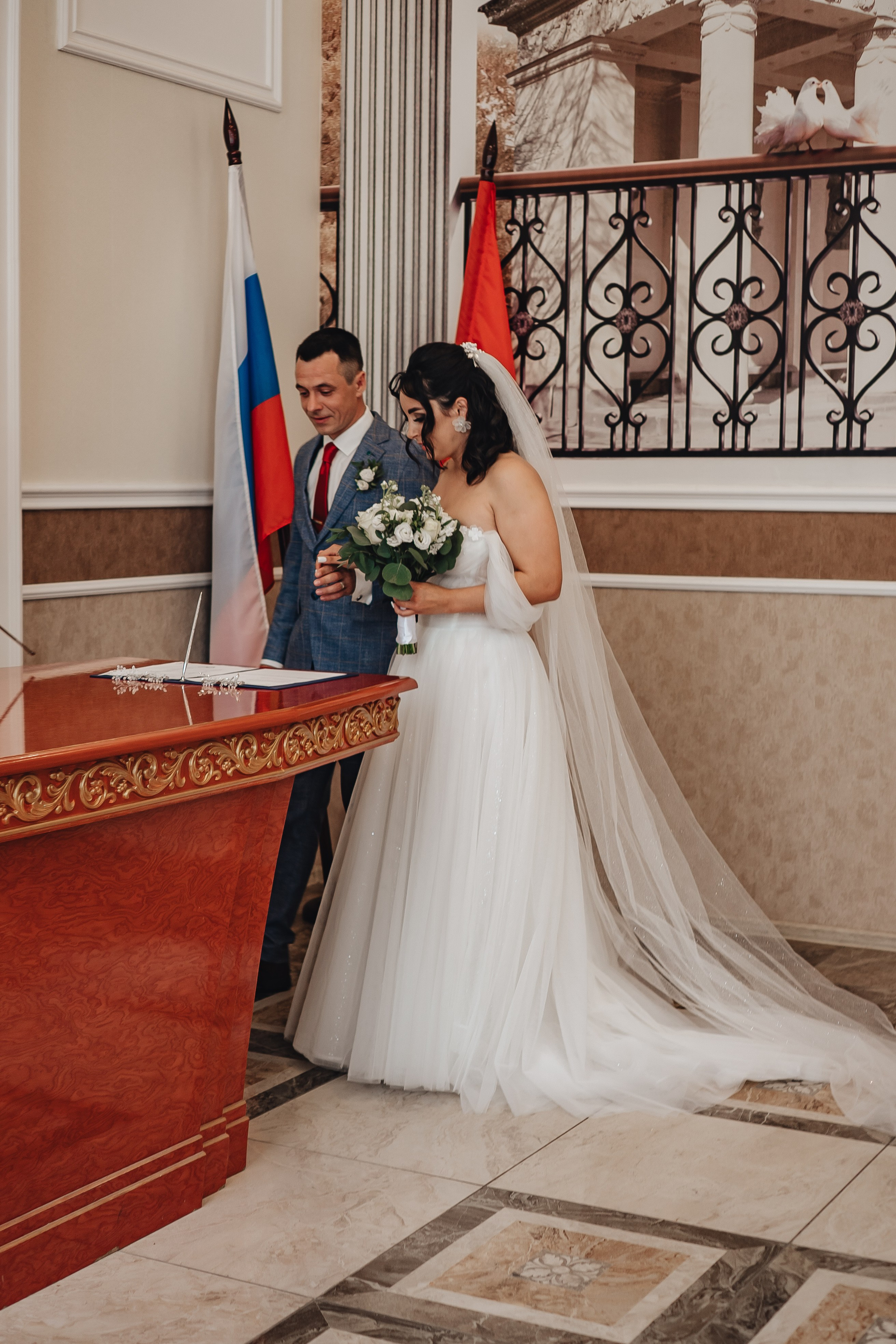 СВАДЕБНАЯ СЬЕМКА В ЗАГСЕ НА МОСКОВСКОМ ПРОСПЕКТЕ. Профессиональный фотограф, Санкт-Петербург — Виктория Богомолова