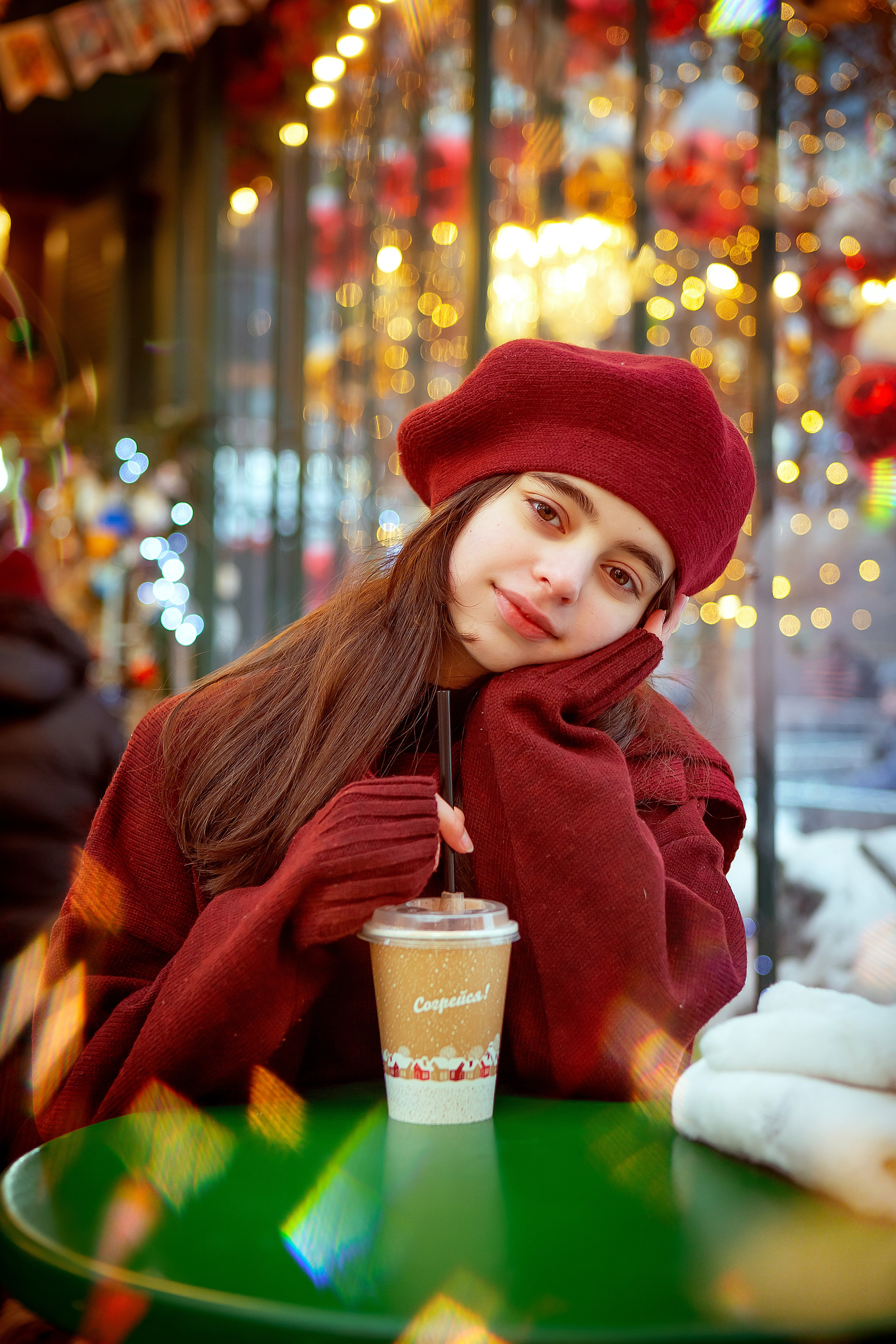 Новогодняя Москва. Мария. Фотограф Мария Кольцова