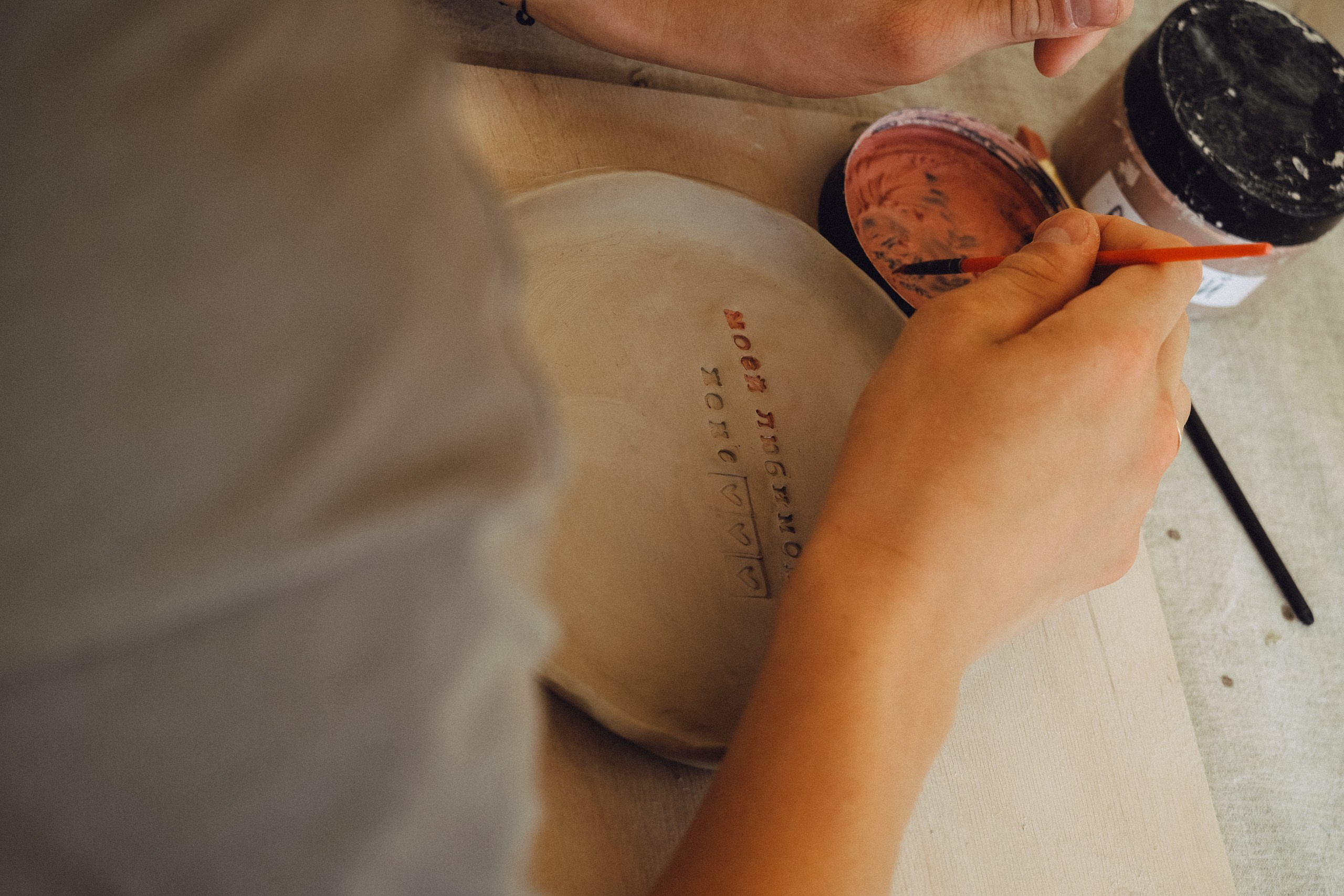 Любовь в студии лепки. Профессиональный фотограф, Санкт-Петербург — Виктория Богомолова