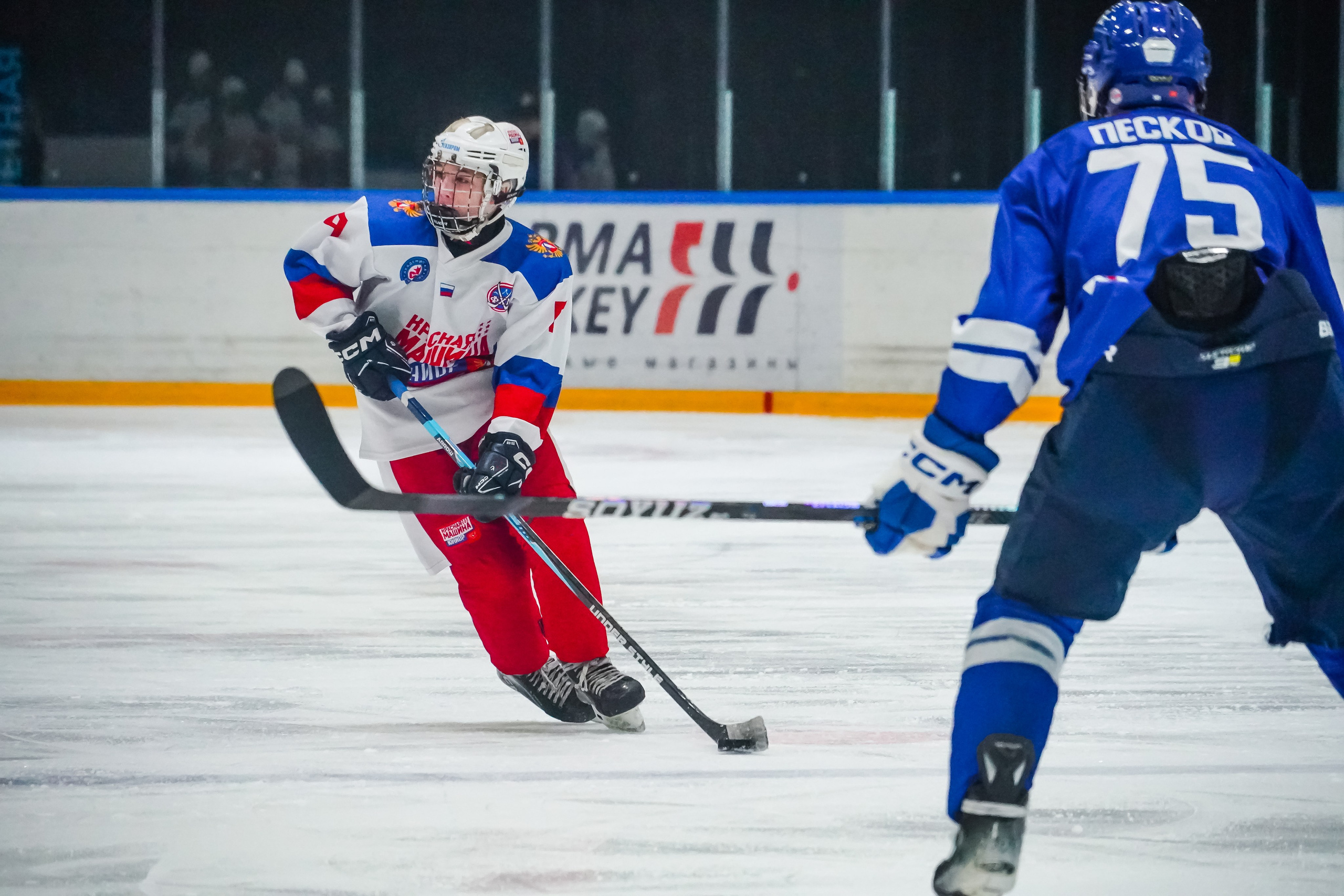 Красная Машина Юниор — Динамо. Спортивный фотограф | Москва