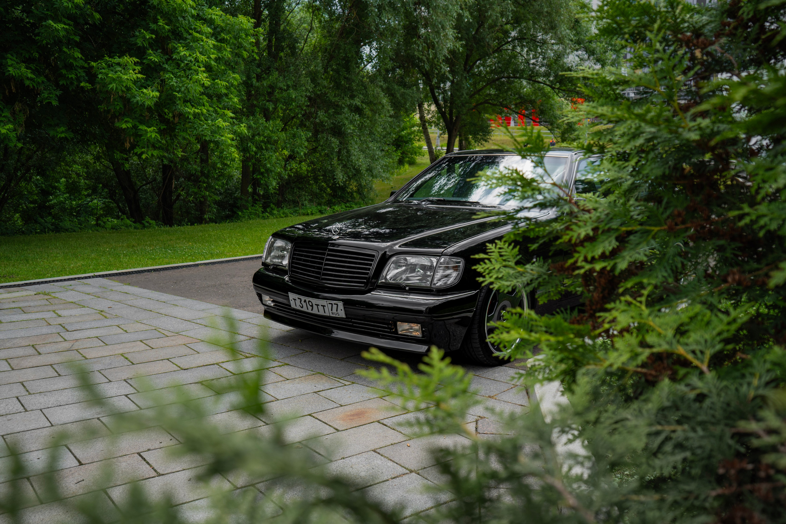 Mercedes W140. Автомобильный фотограф Ногинск Денис Городок