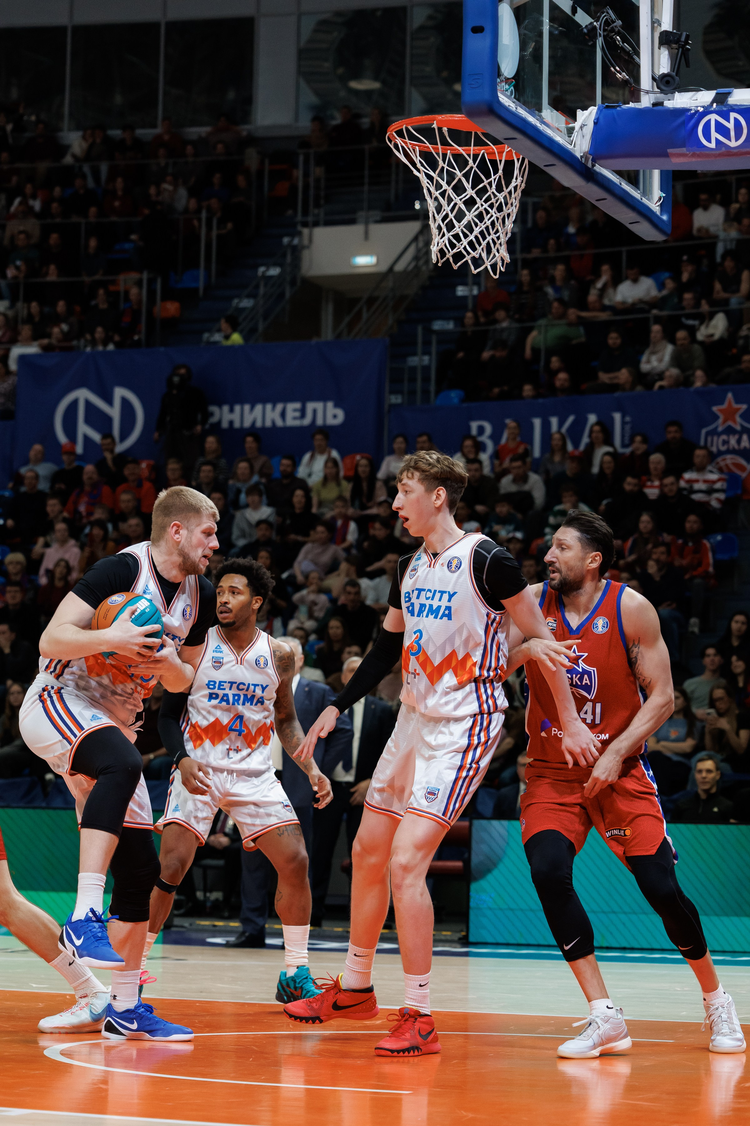 Баскетбол. ЦСКА — ПАРМА