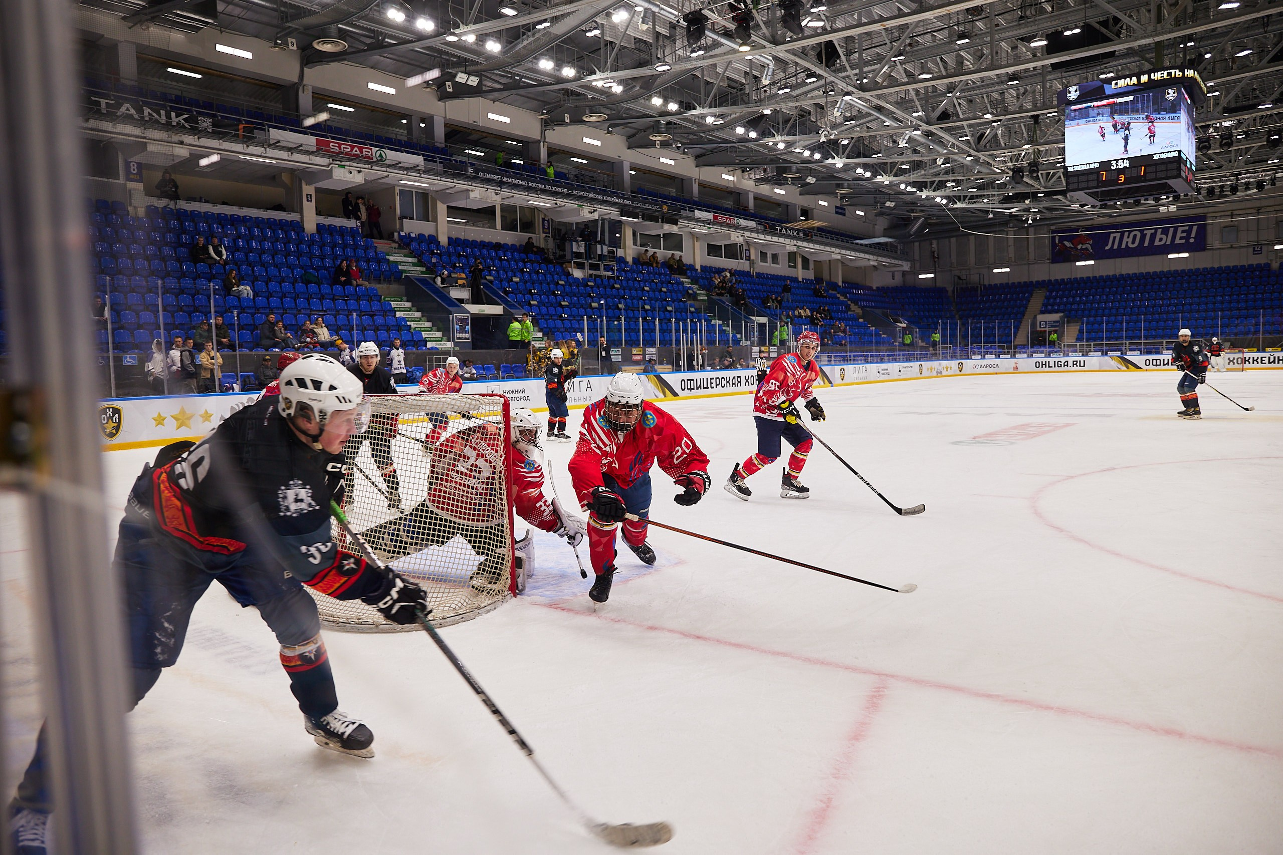 Репортаж. Офицерская хоккейная лига 2025 год. Спортивный фотограф Некрасов Денис