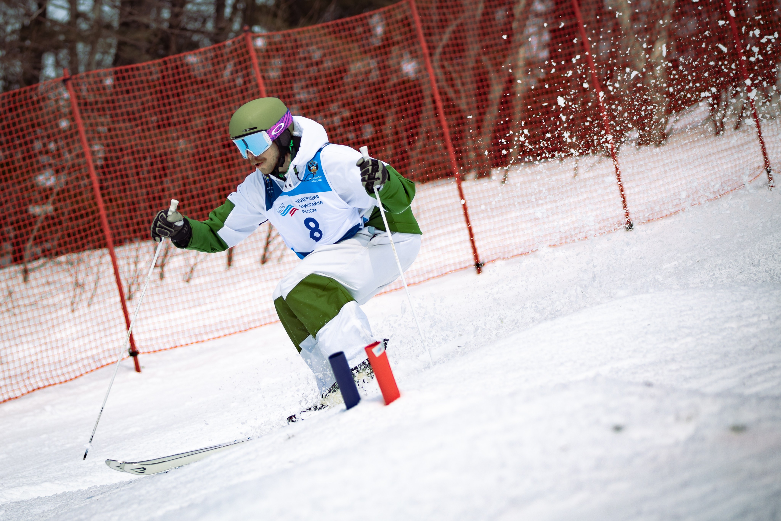 Могул. Чемпионат России. Фотограф. г. Южно-Сахалинск. Олег Толстов