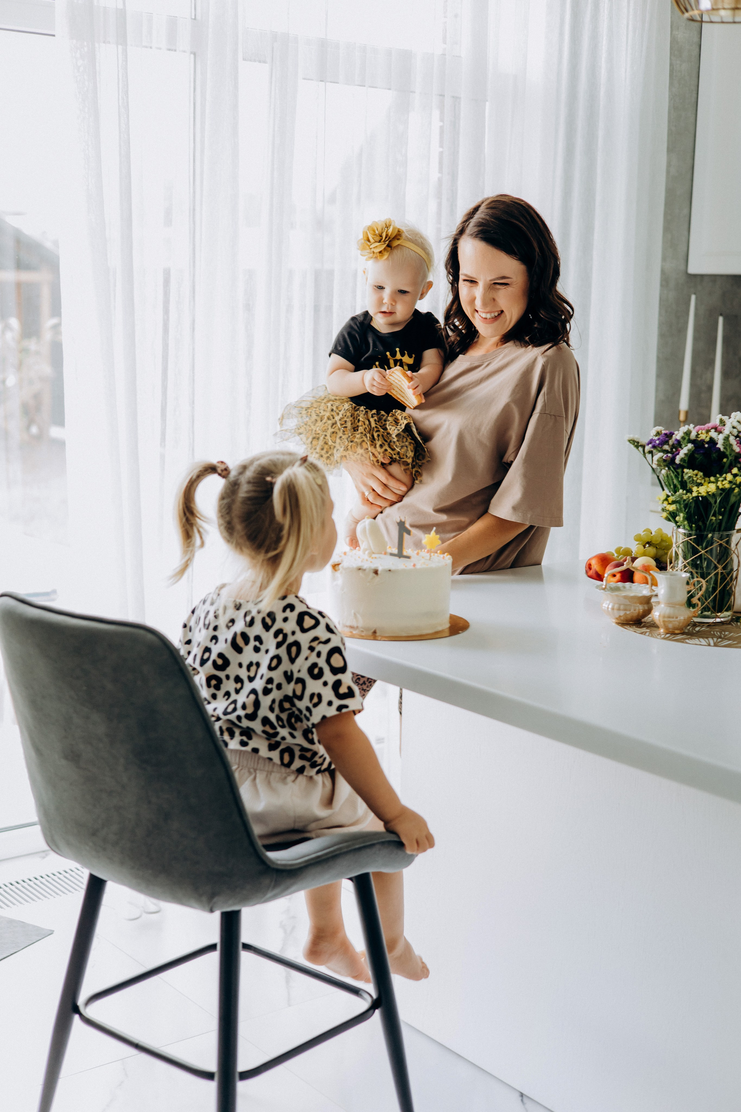 Праздничный завтрак в кругу семьи. Портретный и семейный фотограф в Воронеже Ксения Ремизова