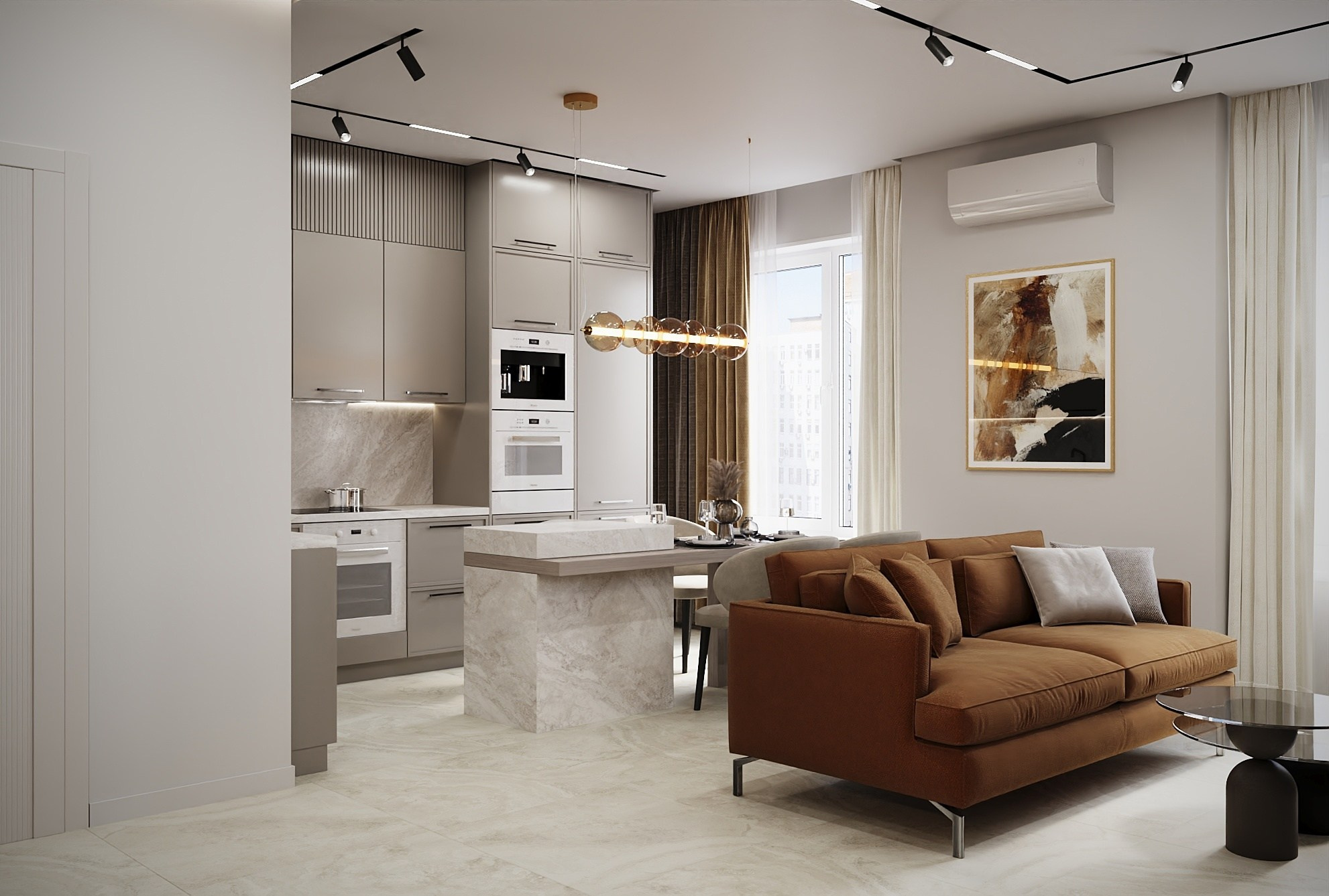 Квартира 63 м², г. Москва, ул. Обручева. Студия дизайна