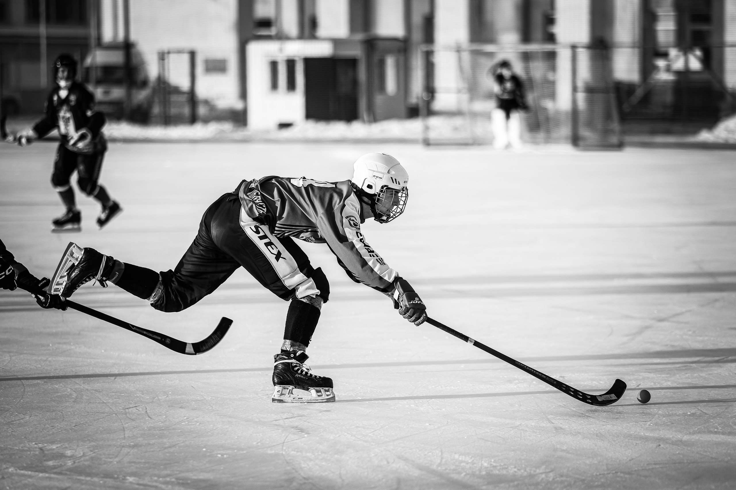 Хоккей с мячом, г. Карпинск. Александра, репортажный и событийный фотограф