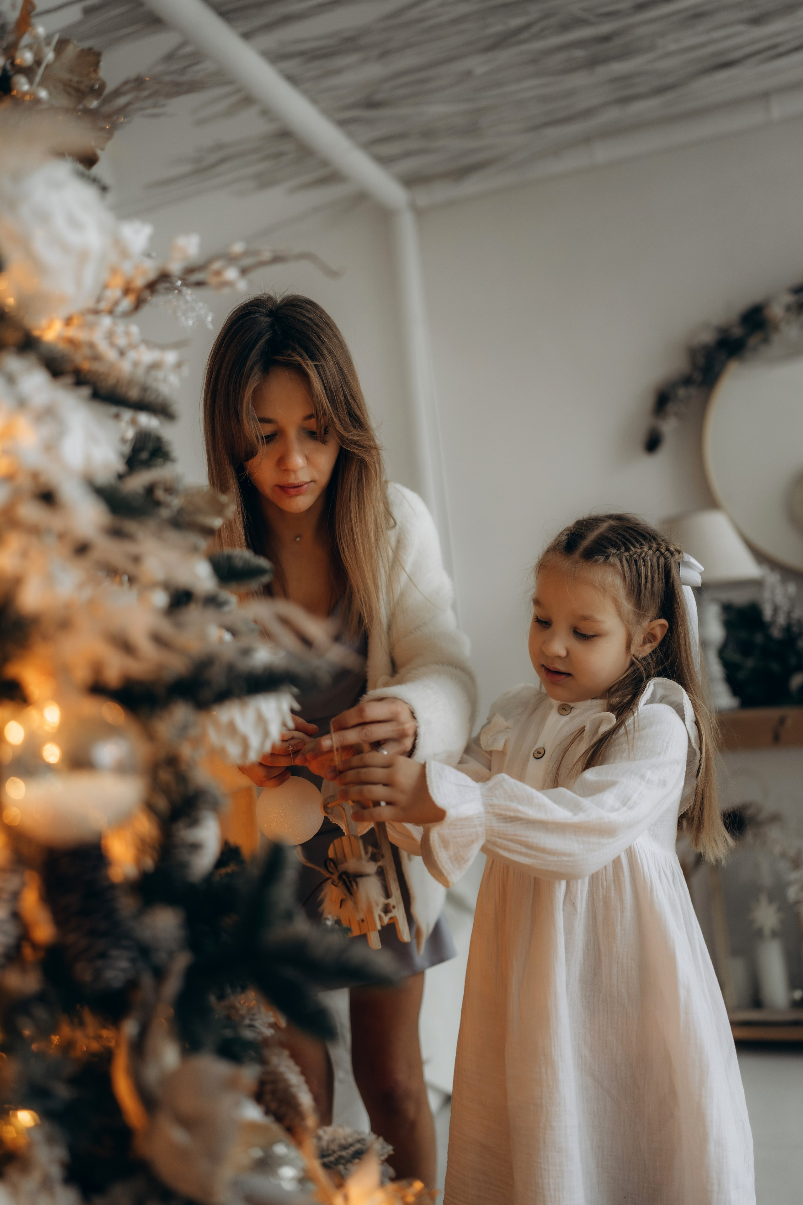 Новогодняя. Семейный фотограф Москва. Фотограф беременности и материнства Москва