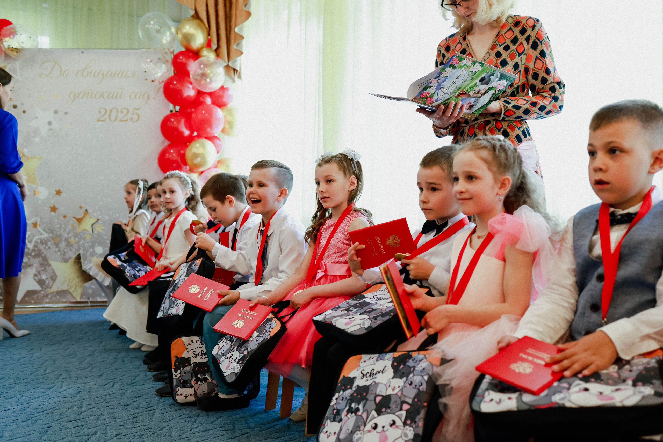 Выпускной в детском саду. Съемки для жителей и гостей Петербурга