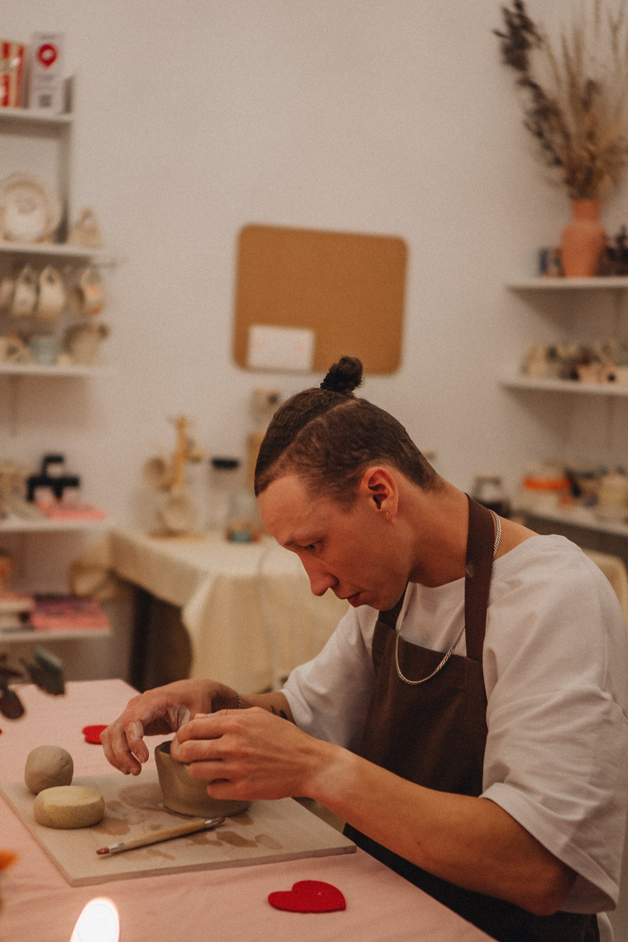СВИДАНИЕ В ГОНЧАРНОЙ МАСТЕРСКОЙ. Профессиональный фотограф, Санкт-Петербург — Виктория Богомолова