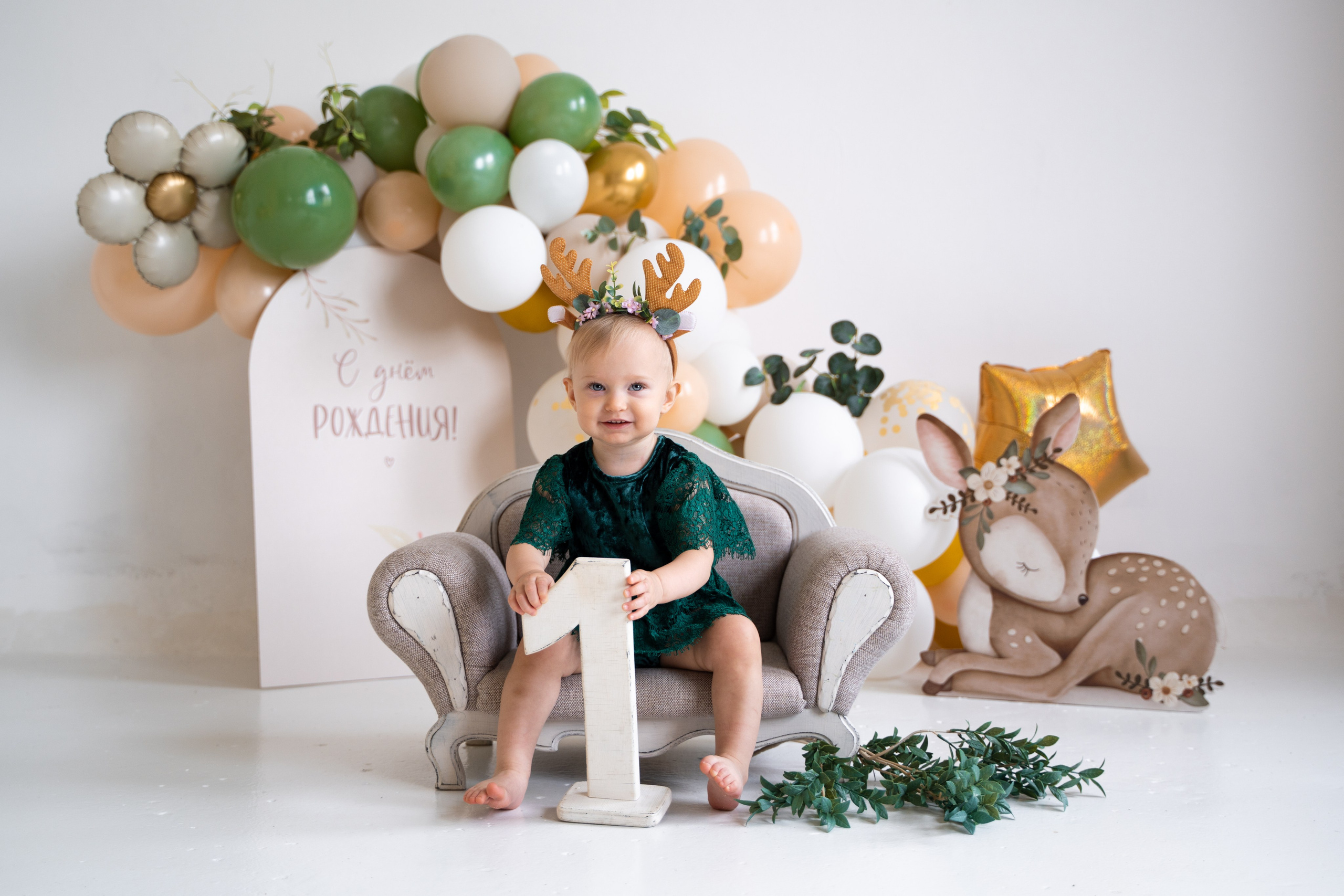 Первый годик. Семейный фотограф в Волгодонске Анастасия Шипилова