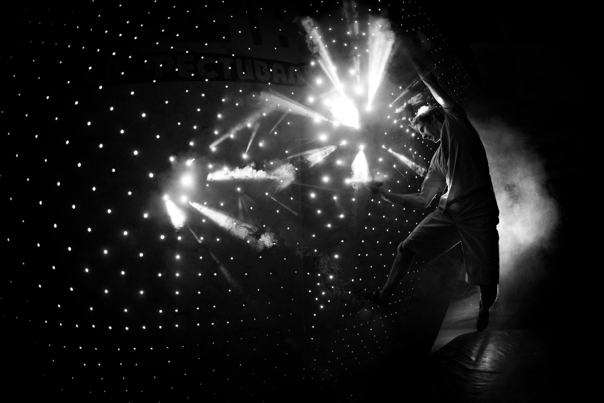 Арт-проект лучи скалолазания