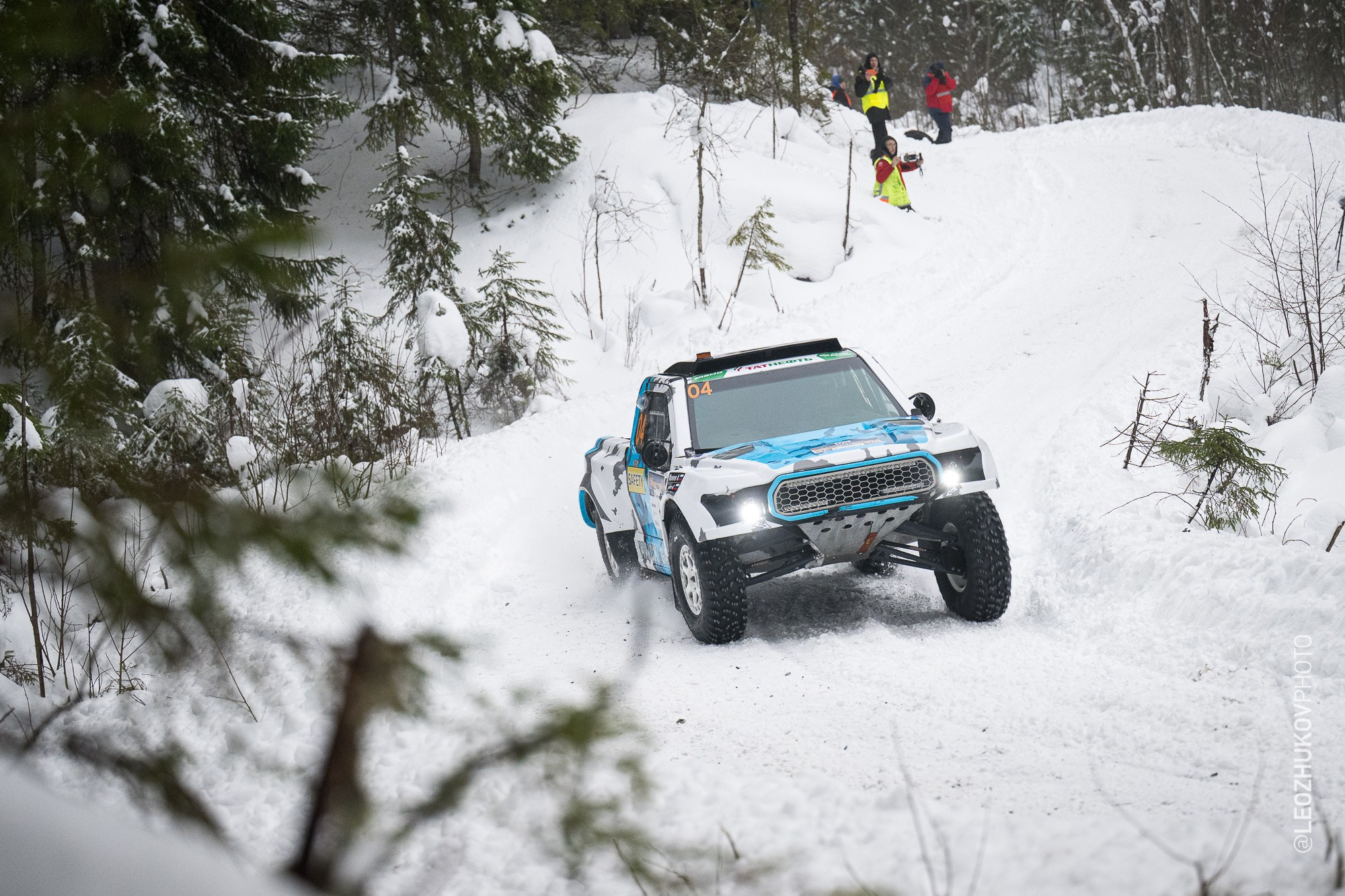 Rally Karelia 2026. Sports photographer Leonid Zhukov