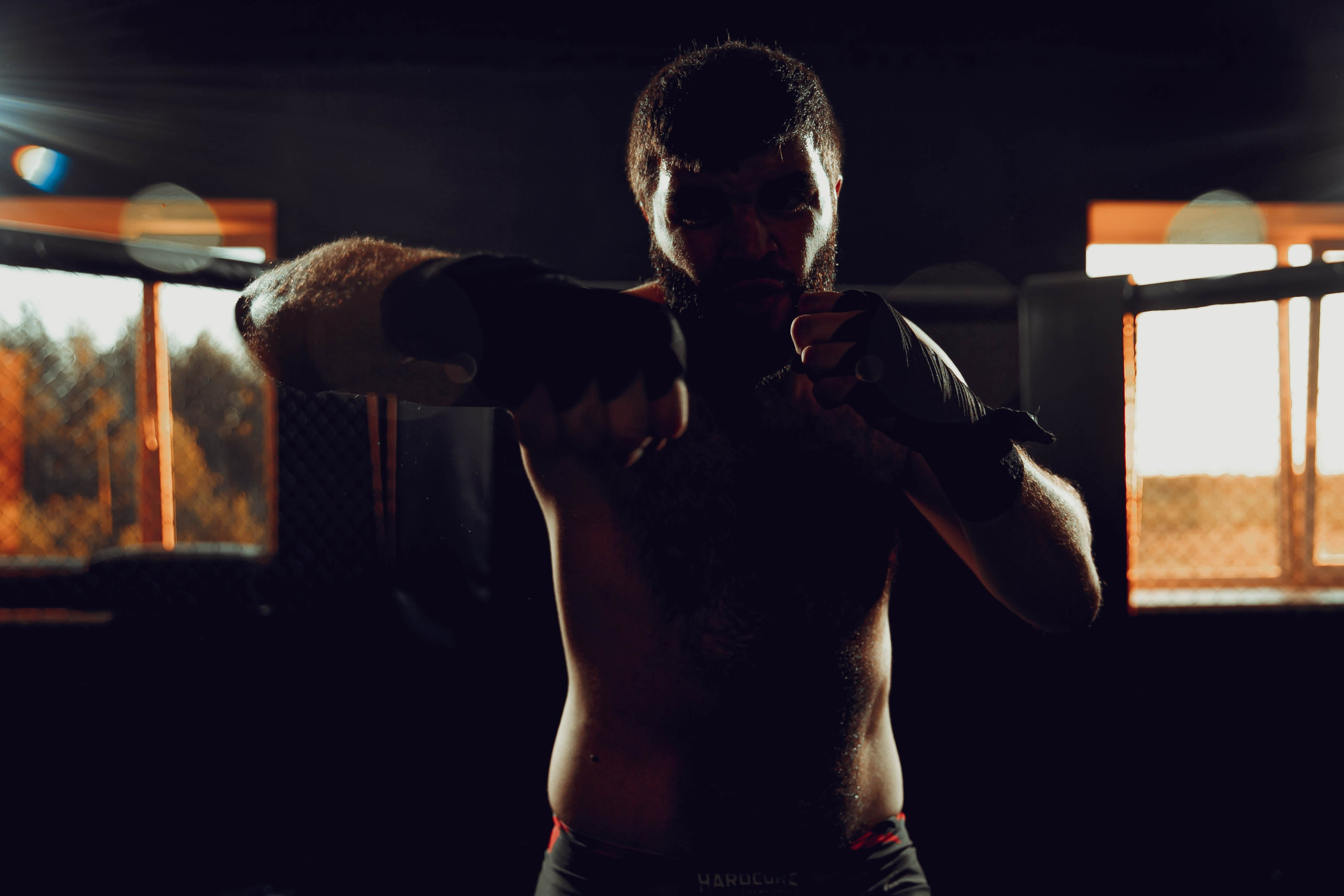 Фотосессия бойца лиги Хардкор. Ваш репортажный фотограф Артемий Антонов