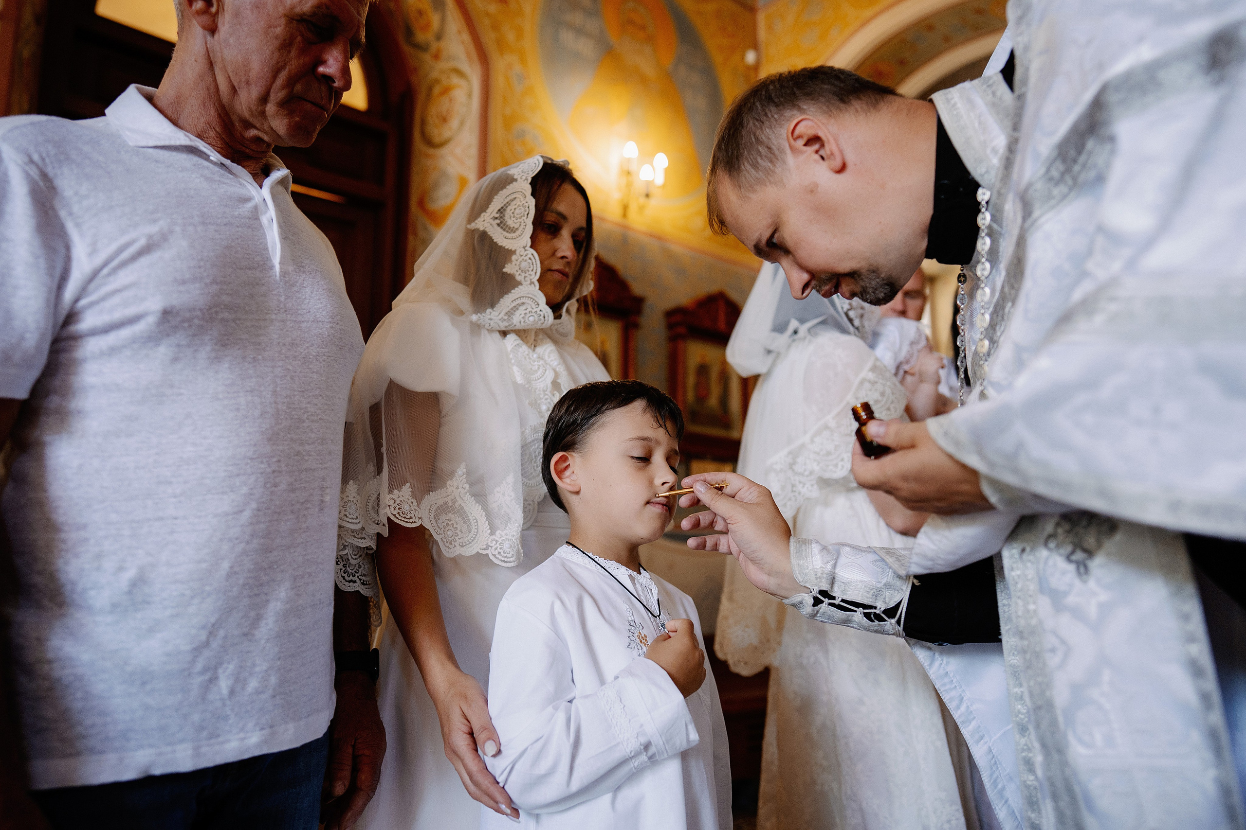 Крещение Владимира. Фотограф на Крещение и Венчание в Красноярске Рамазанова Юлия