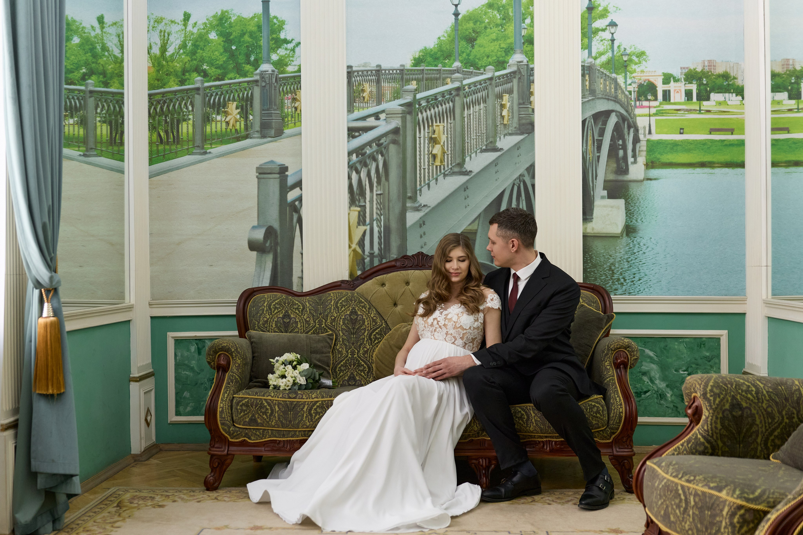 Маргарита и Дмитрий. Роспись в Грибоедовском ЗАГСе № 1. Любовь Юсупова. Фотограф