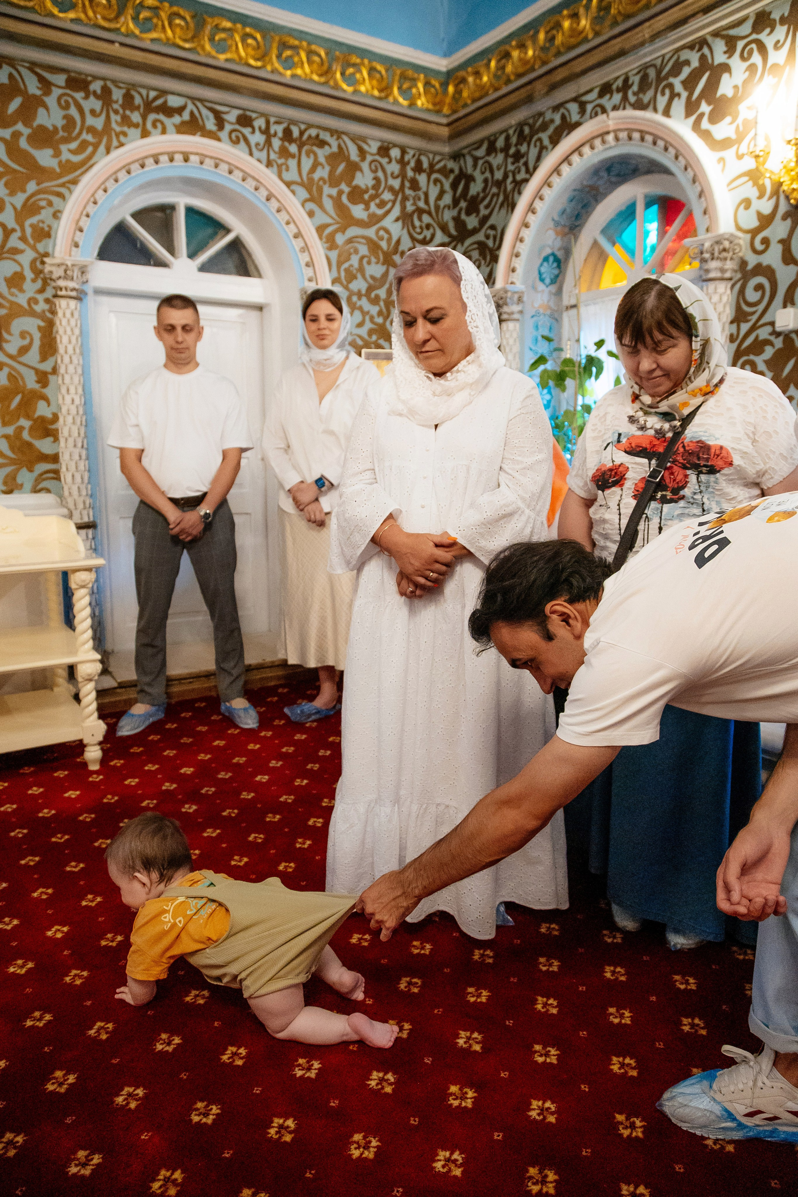 Крещение Полины. Семейный и детский фотограф в Москве Александра Мак