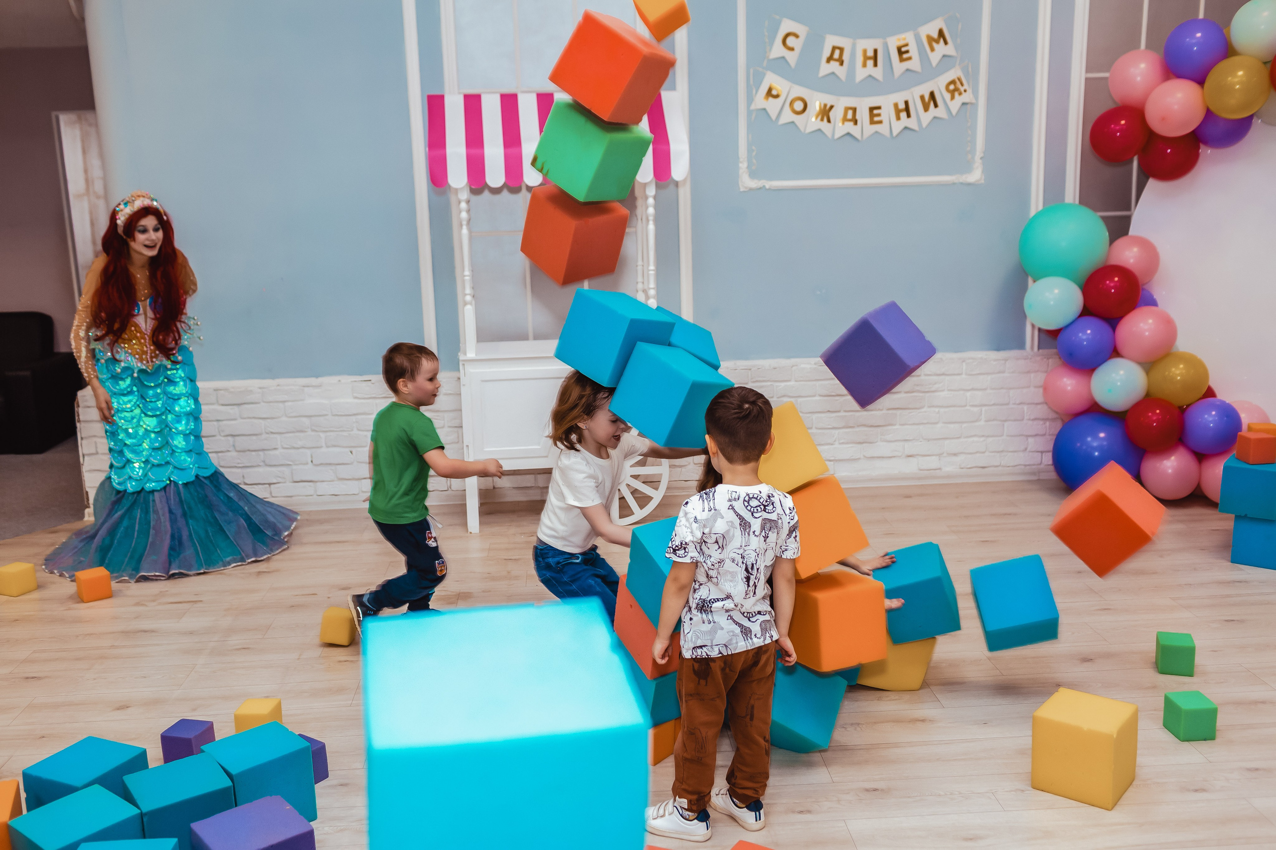 Портфолио фотографий детских праздников