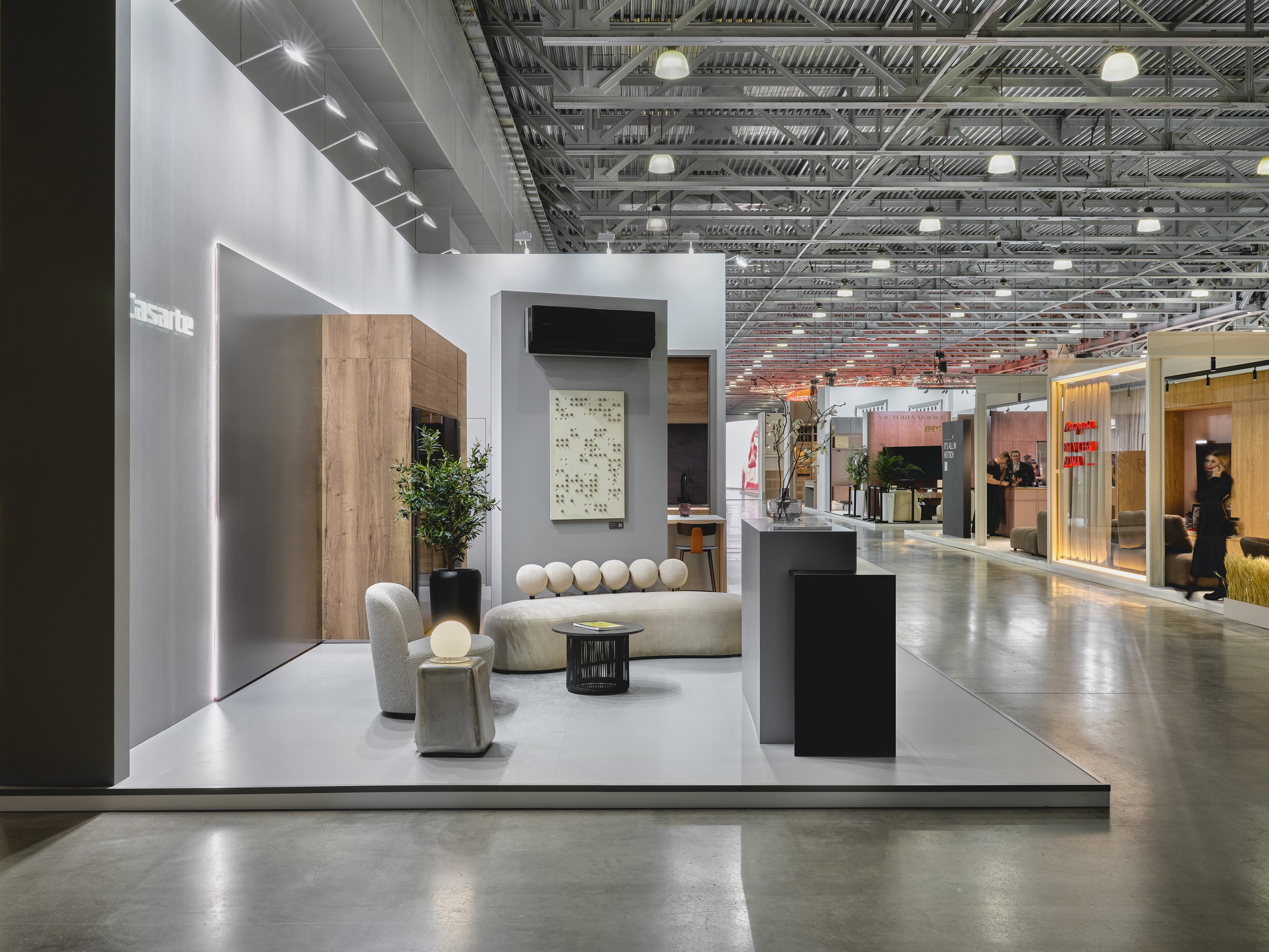 Стенд бренда Casarte. Выставка Артдом. Фотограф Наталья Вершинина