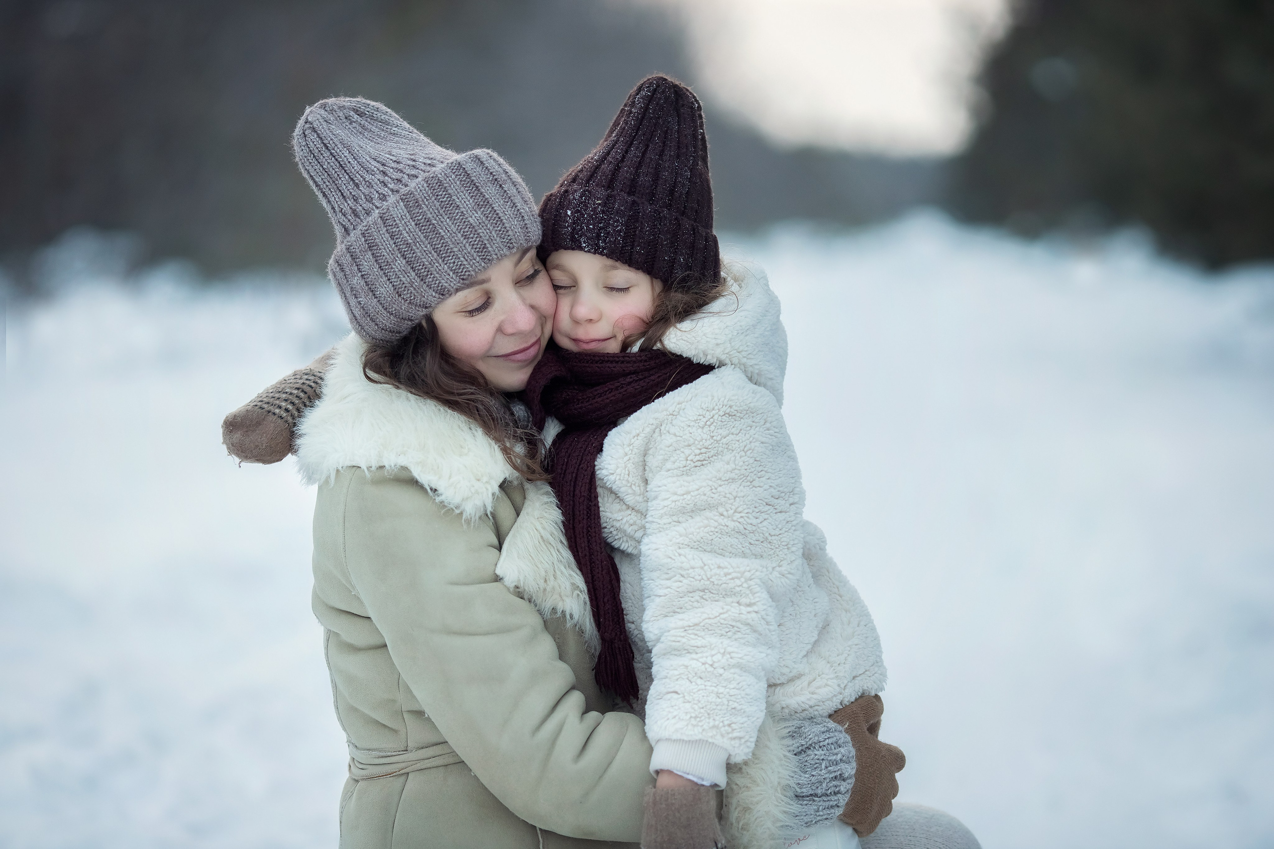 Воркшоп «В зимнем лесу». Семейный и детский фотограф в Саратове Полина Коткина