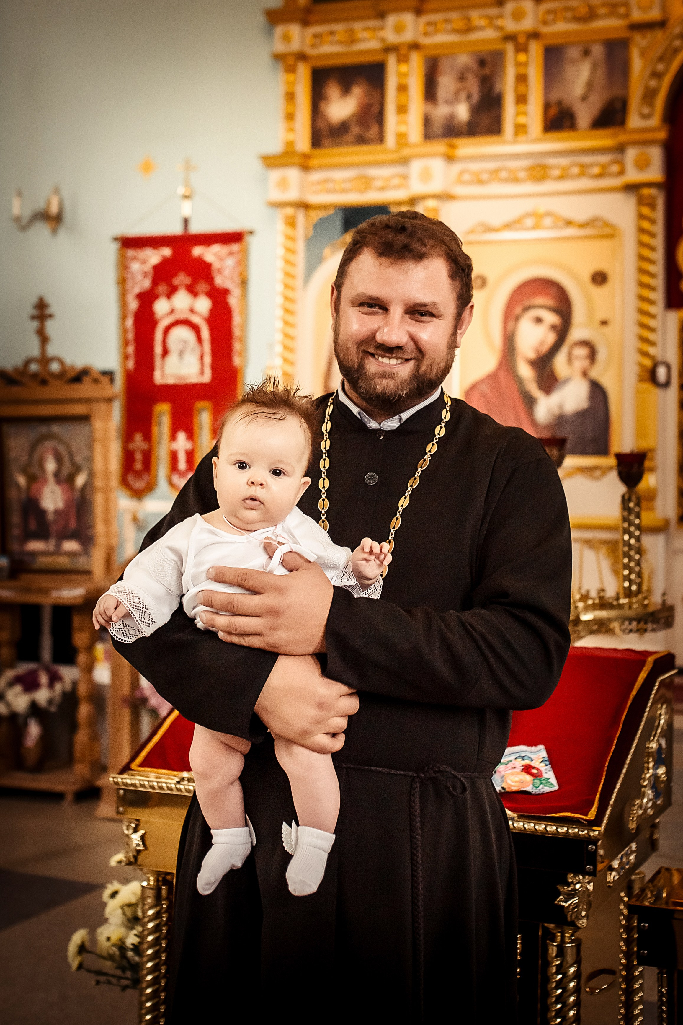 Крещение Верочки