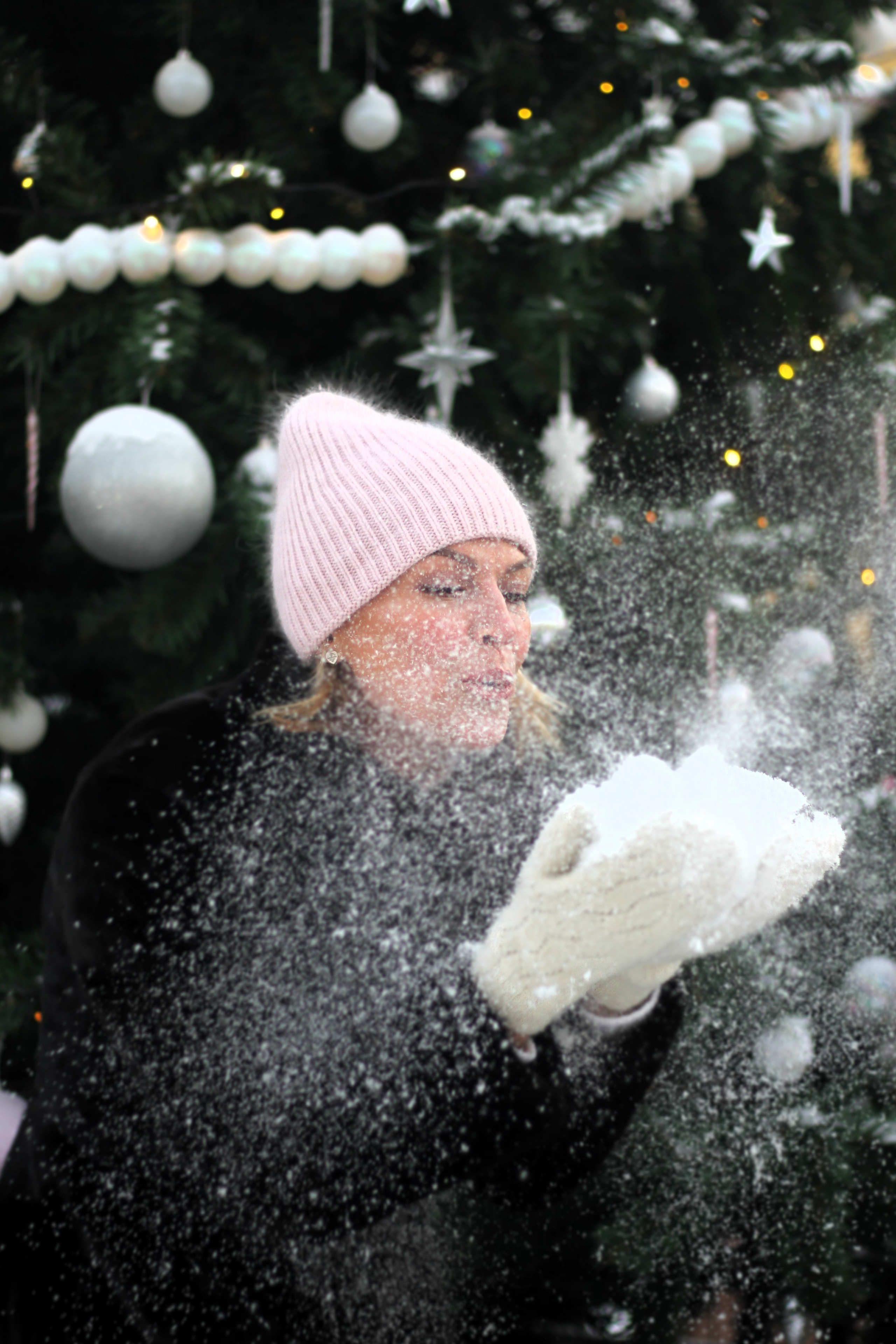 Зимняя фотосессия в Никольских Рядах. Позитивный контент-фотограф в Санкт-Петербурге Мария Устинова