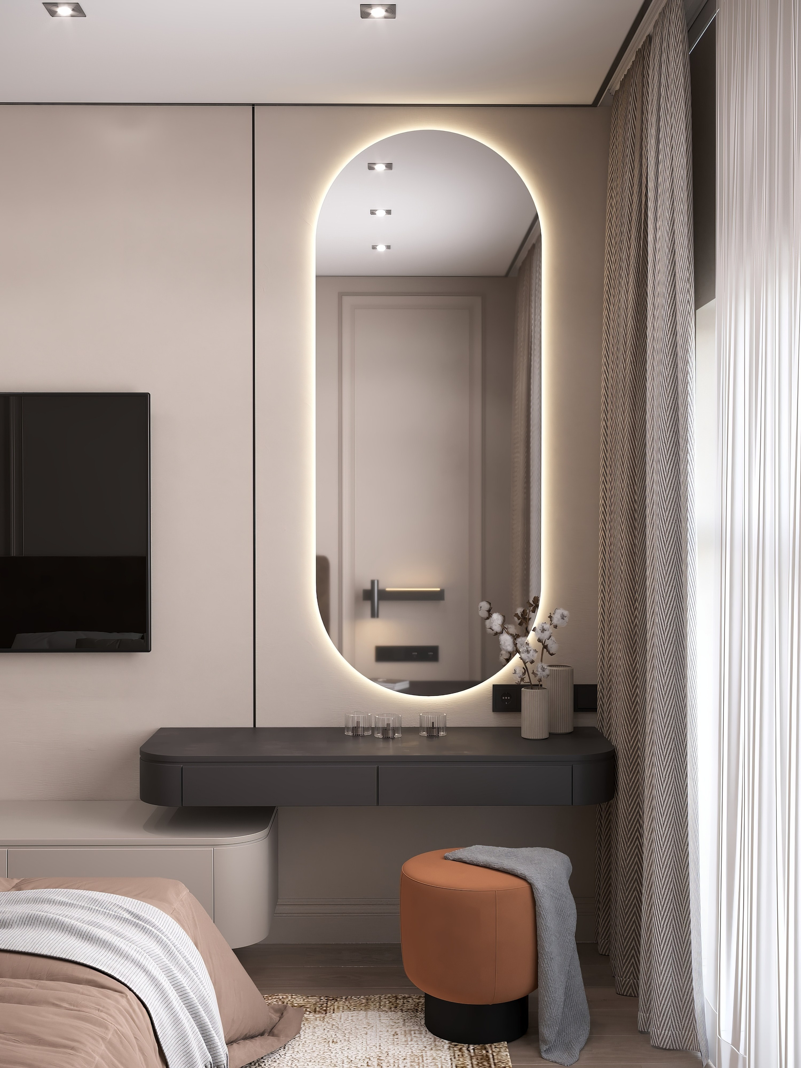 ЖК Ньютон 123 м². БК студия дизайна интерьера