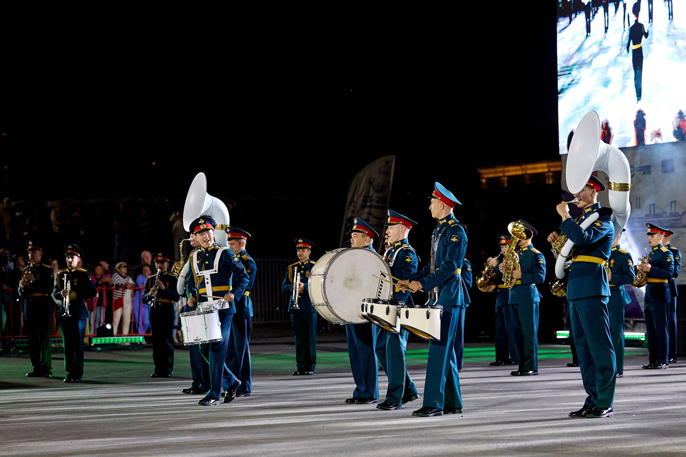 «Тихоокеанские марши» Плац-концерт