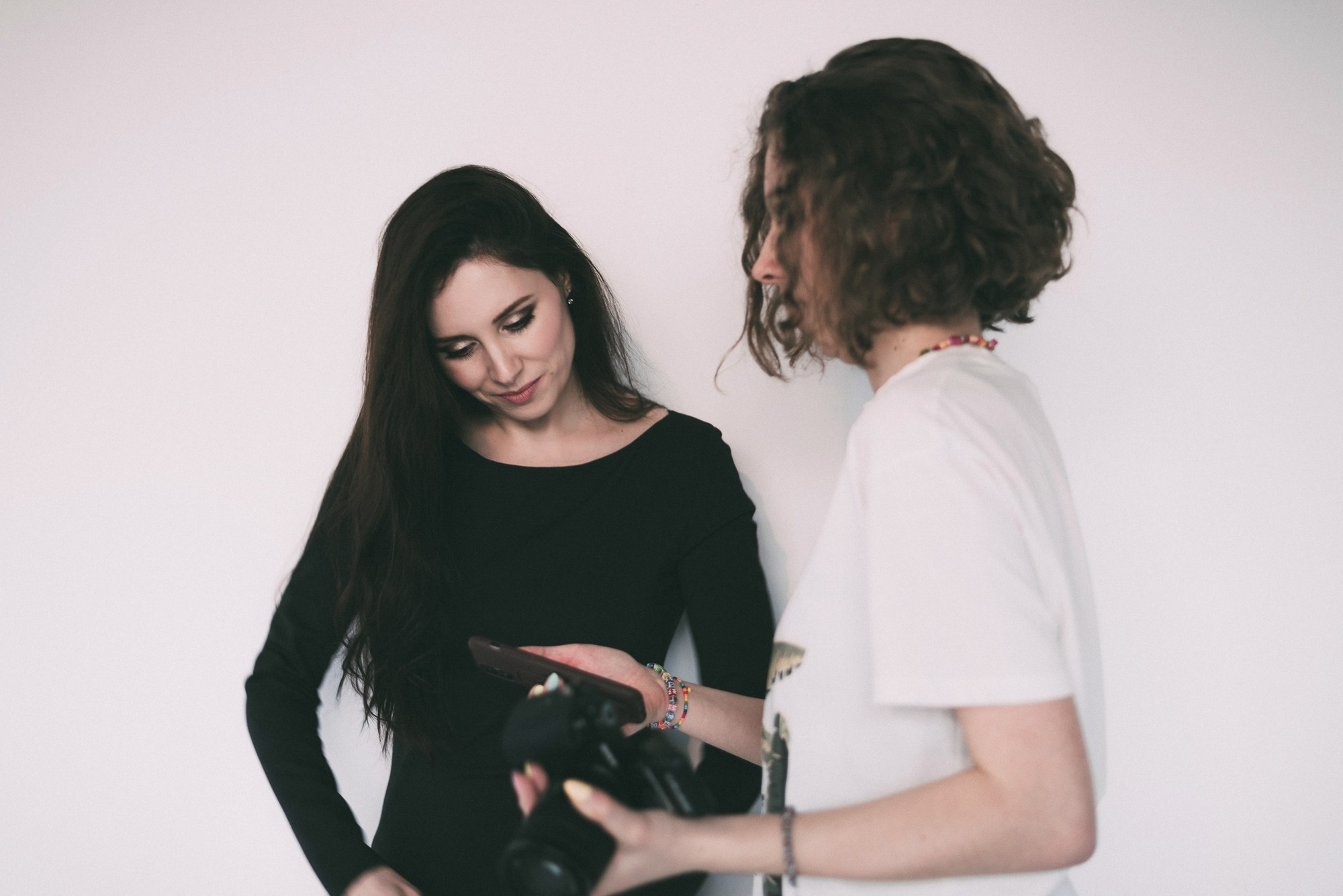 бэкстейжд студийной фотосессии