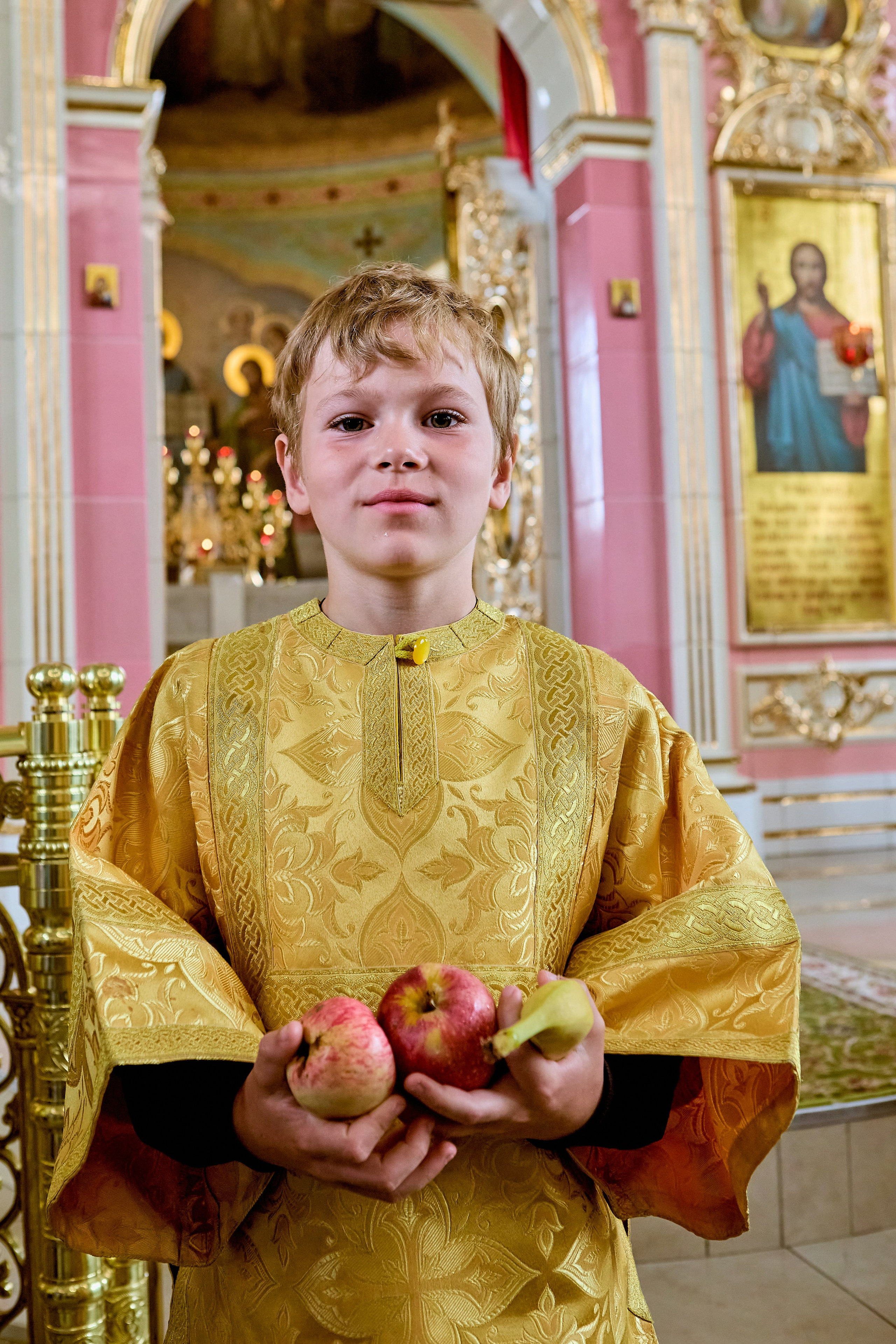 Праздничная фотосессия в праздник Преображения Господа нашего Иисуса Христа