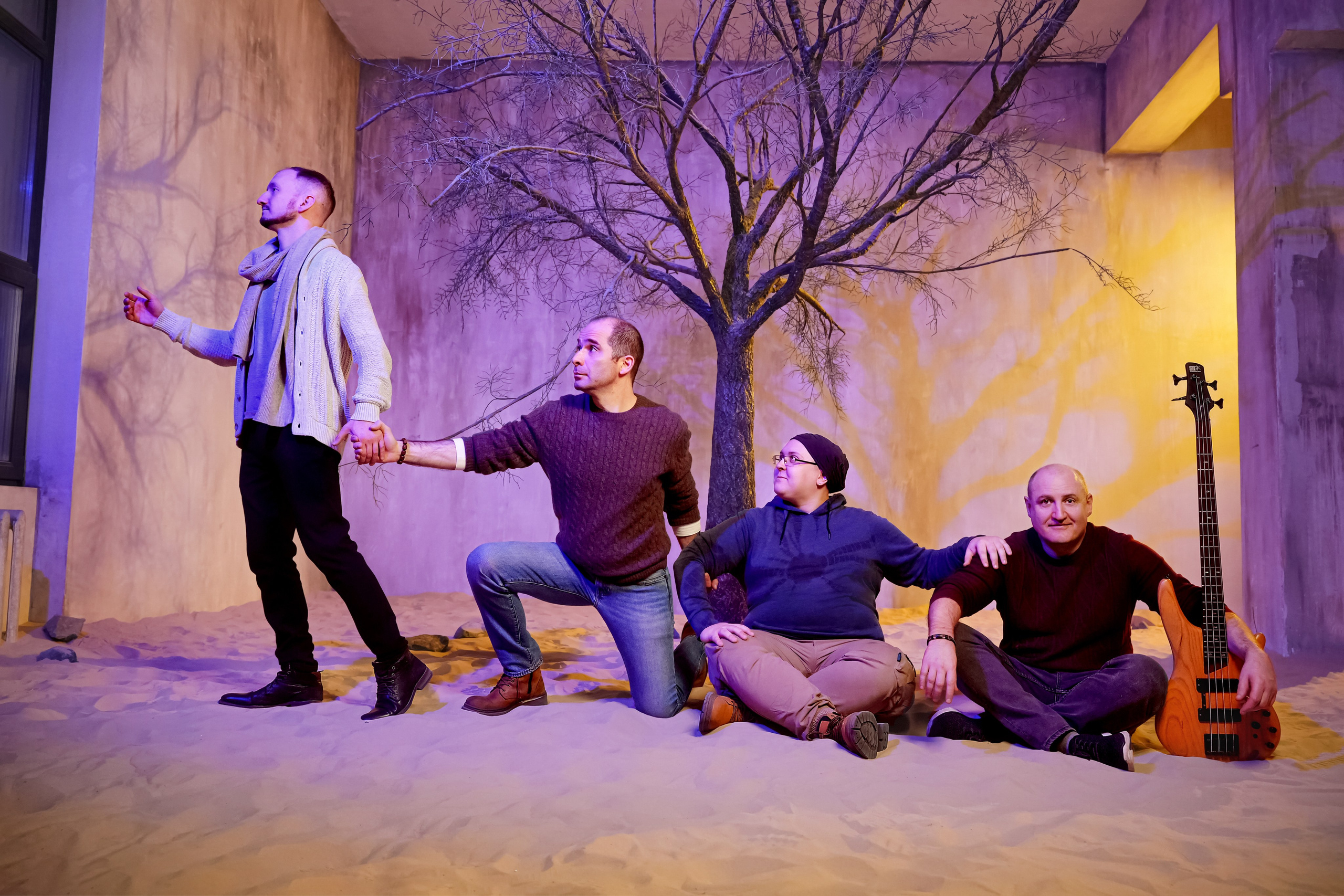 Съёмка для рок — группы. Часть 2. Фотограф Ольга Чувалдина Москва