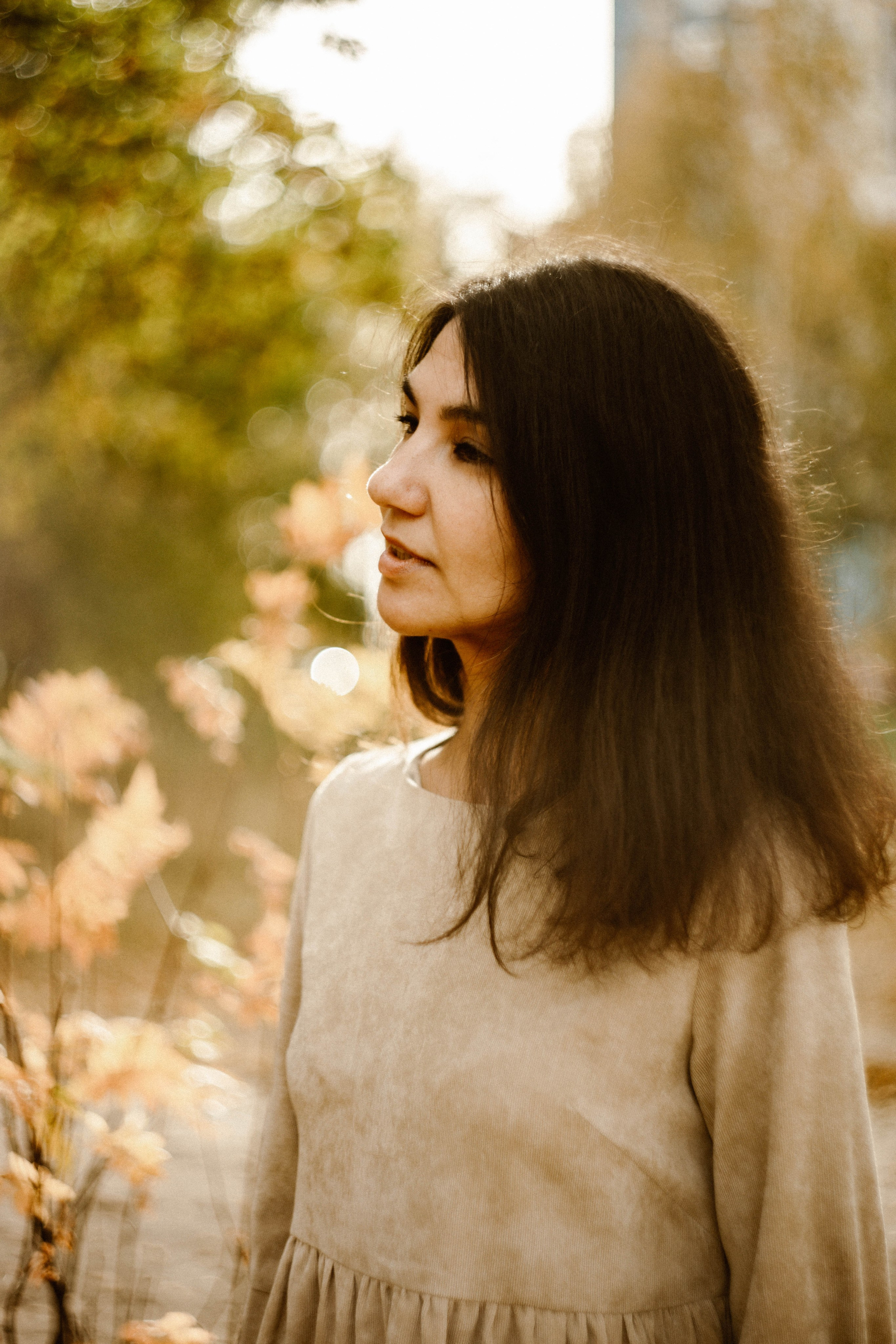 Земснаряд осенний. Фотограф в Нижнем Новгороде