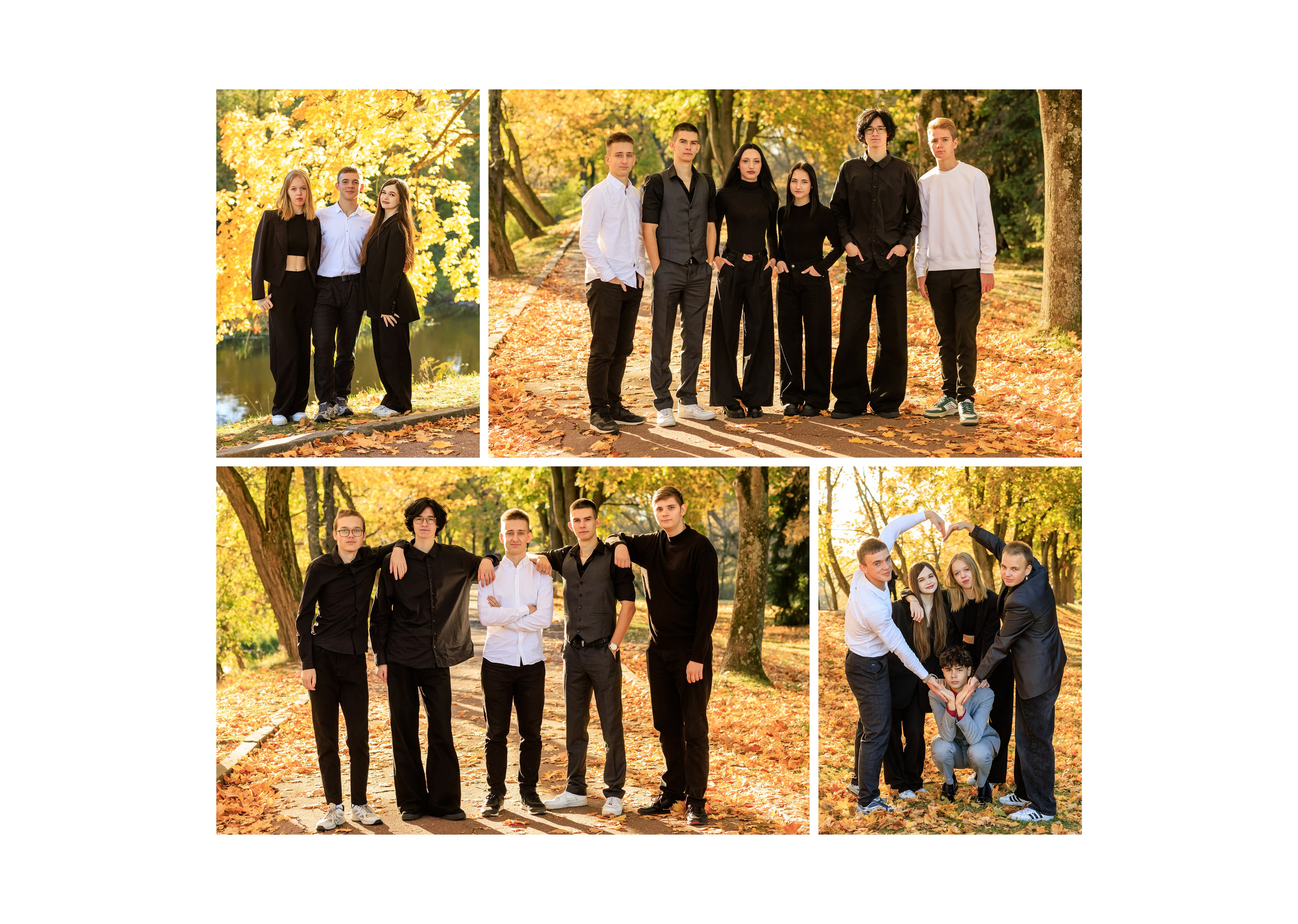 Выпускной альбом для 9-11 классов. Фотограф в Бресте Светлана Веснечёк