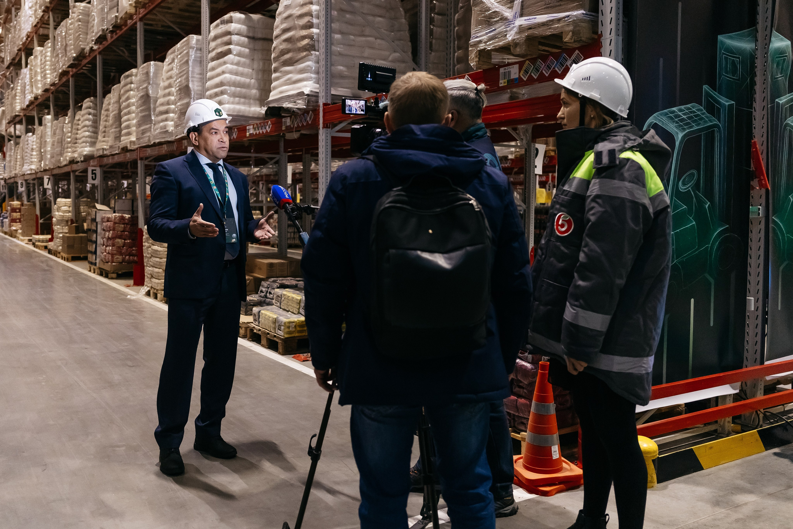 Открытие распределительного центра «Пятёрочки» и «Чижик» в городе Кемерово. Фотограф Кемерово | Сергей